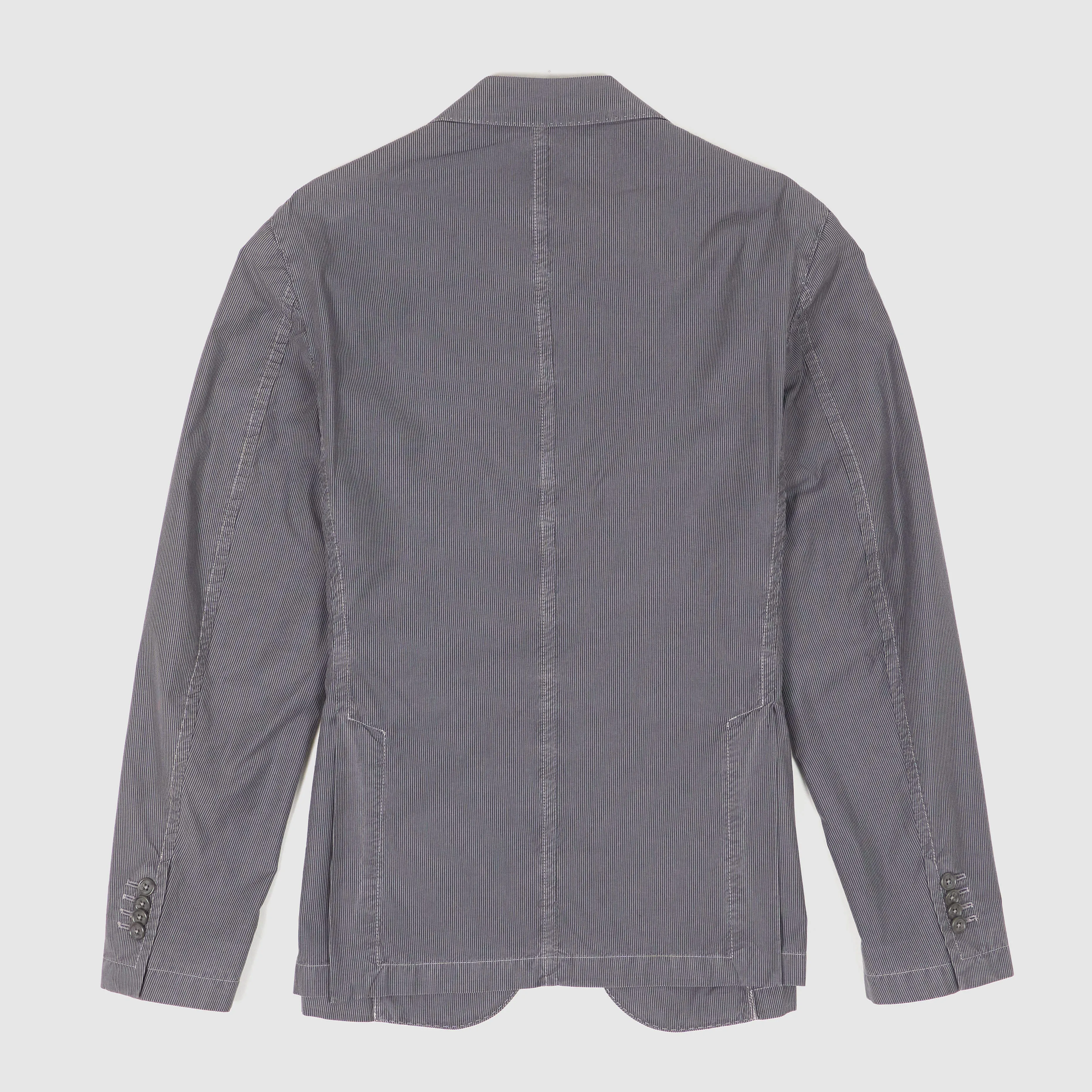 C.P. Company 3 Button Lightweight Striped Cotton Blazer sold by DeeCee style product image thumbnail 3