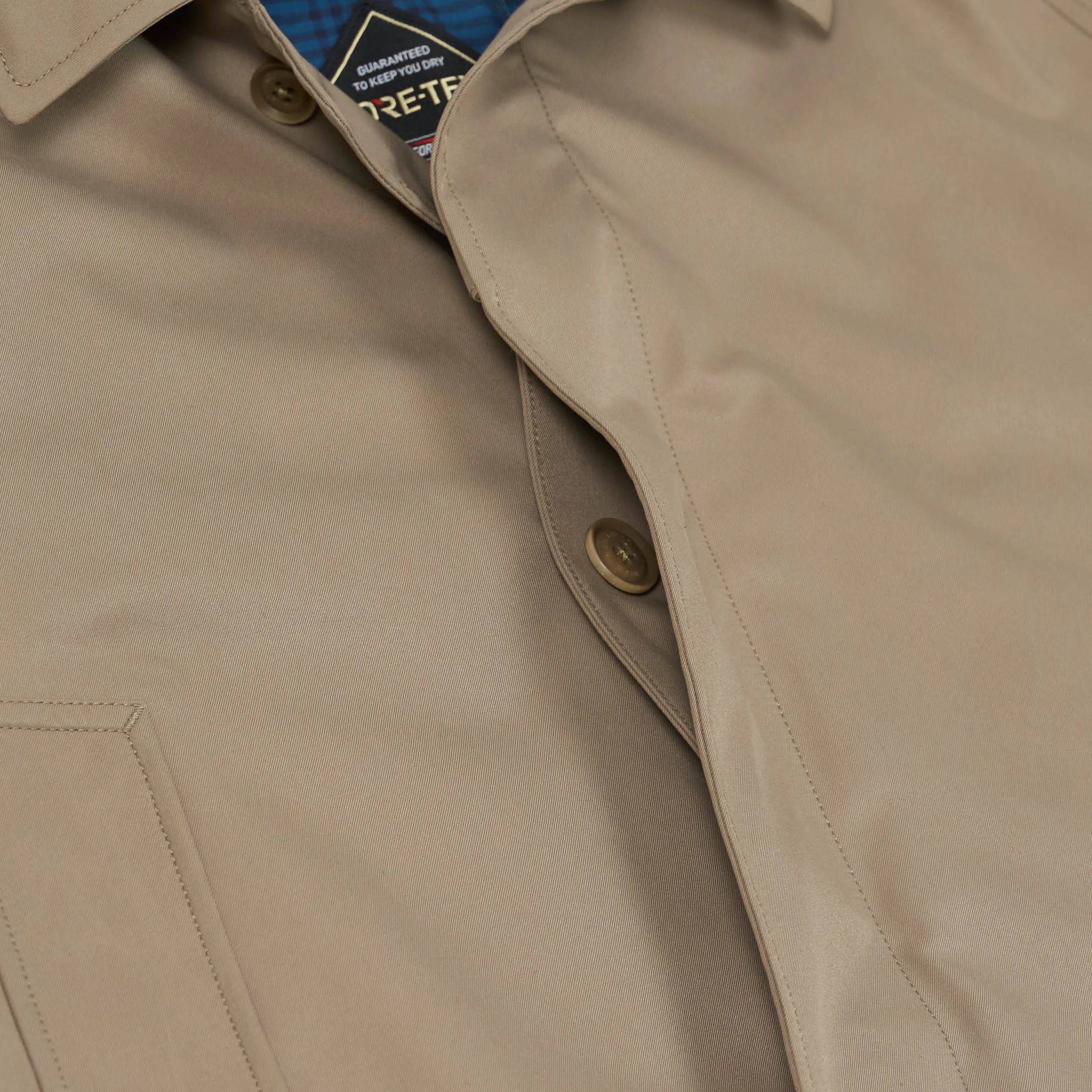 Nanamica Gore-Tex Short Soutien Collar Coat sold by DeeCee style product image thumbnail 5