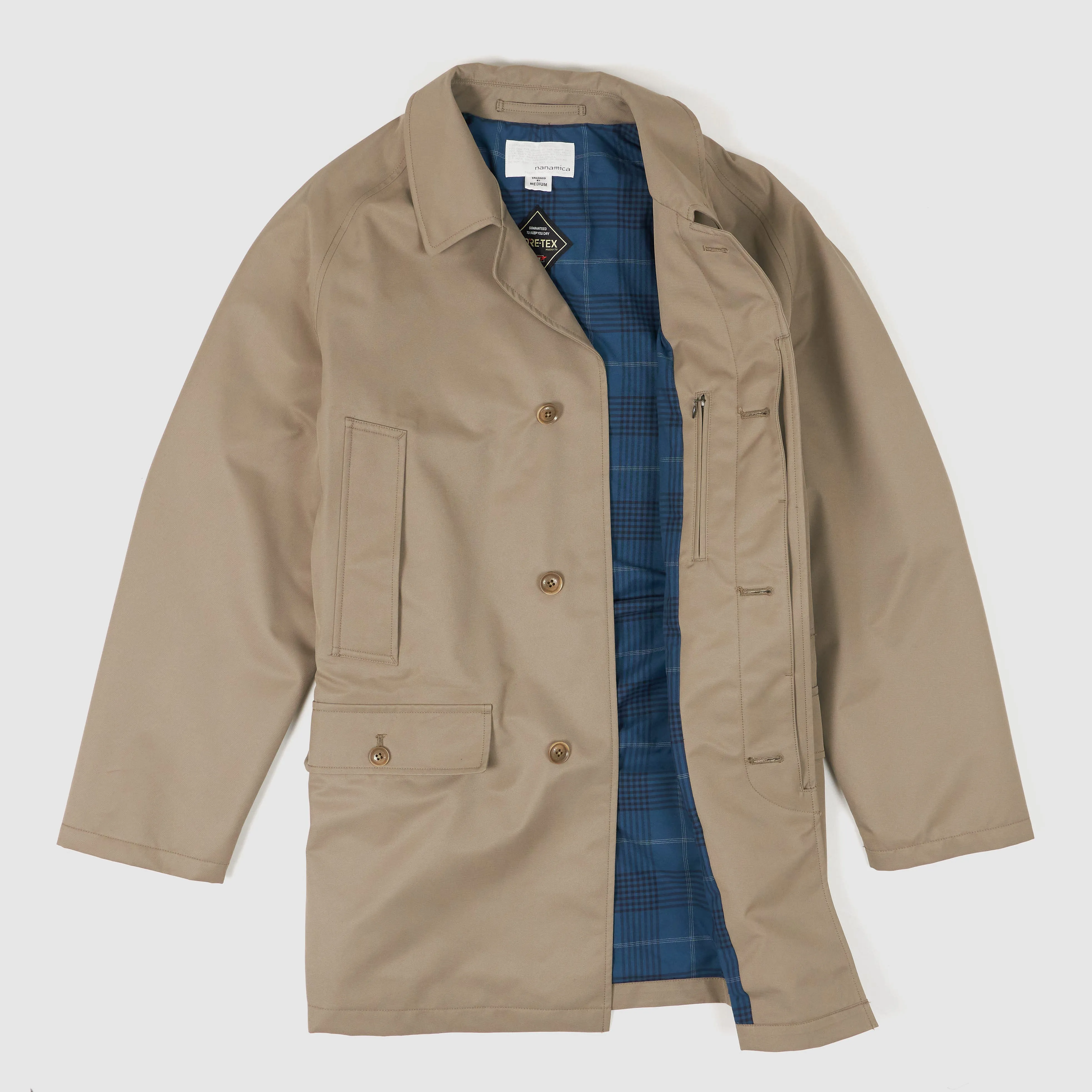 Nanamica Gore-Tex Short Soutien Collar Coat sold by DeeCee style product image thumbnail 2