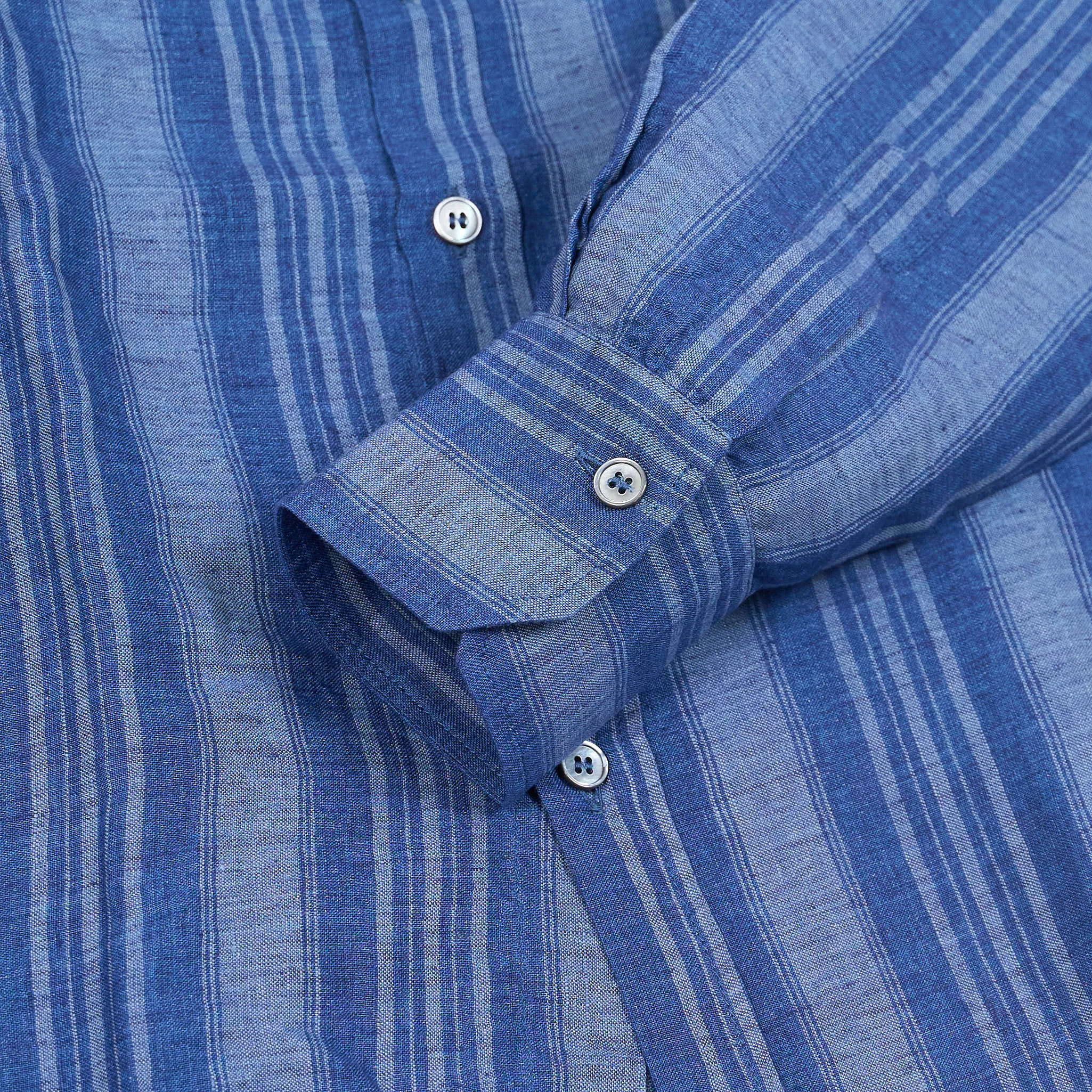 Tintoria Mattei Ladies Long Sleeve Mattei Striped Shirt sold by DeeCee style product image thumbnail 5