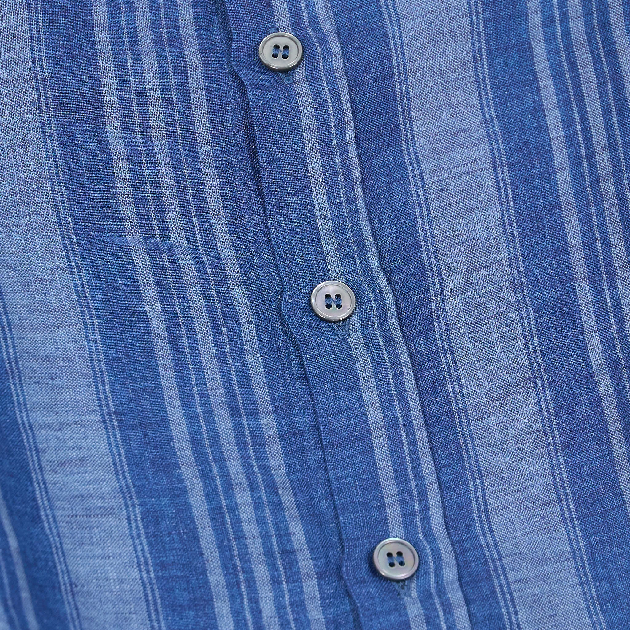 Tintoria Mattei Ladies Long Sleeve Mattei Striped Shirt sold by DeeCee style product image thumbnail 4