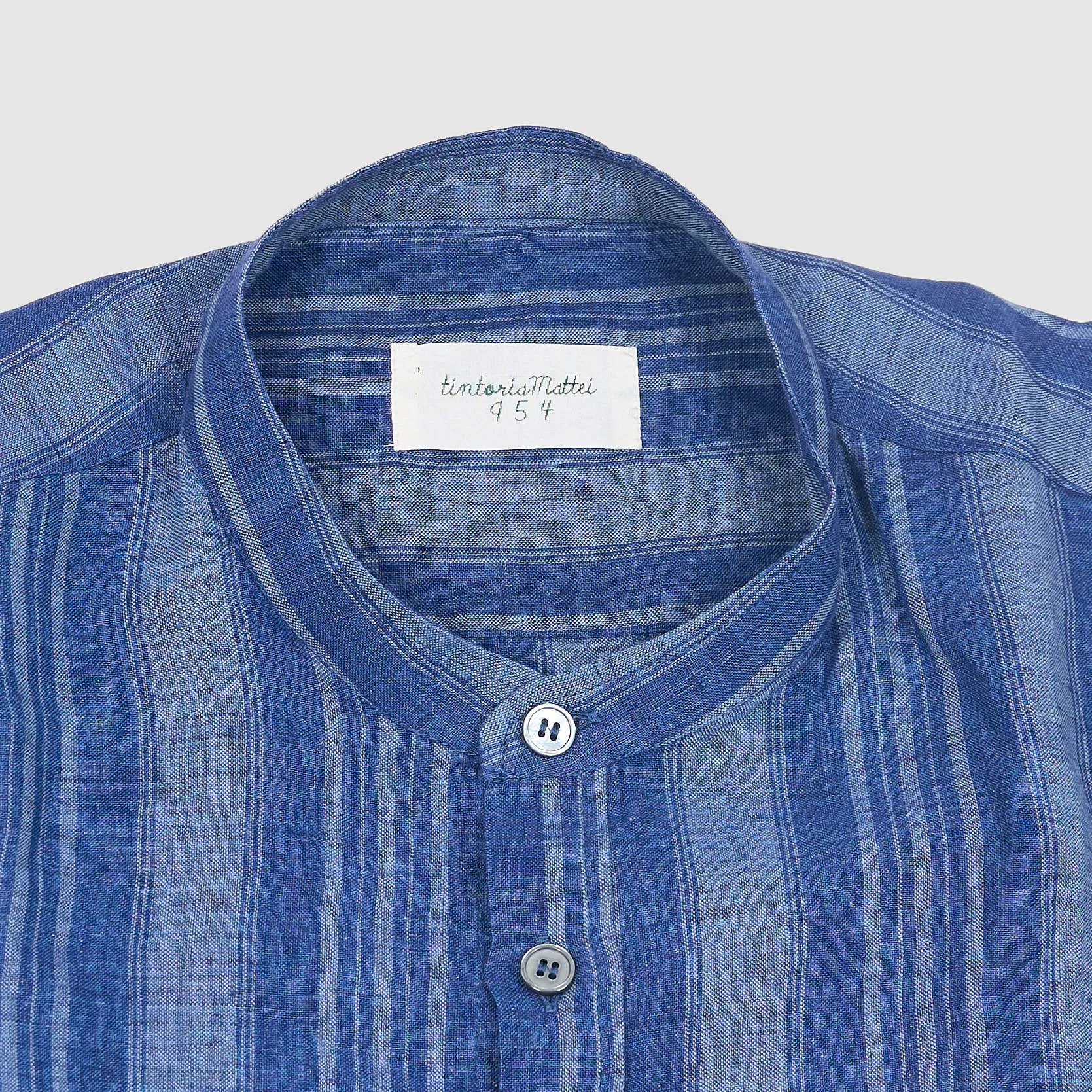 Tintoria Mattei Ladies Long Sleeve Mattei Striped Shirt sold by DeeCee style product image thumbnail 3