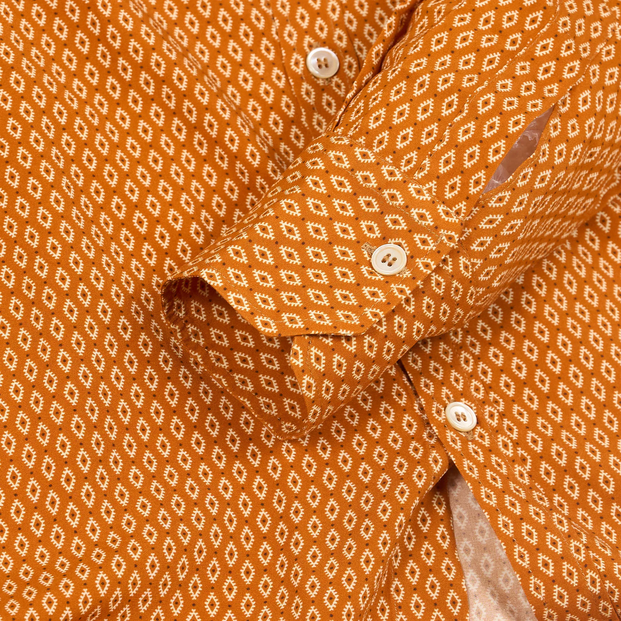 Tintoria Mattei Ladies Long Sleeve Diamond Shirt sold by DeeCee style product image thumbnail 5