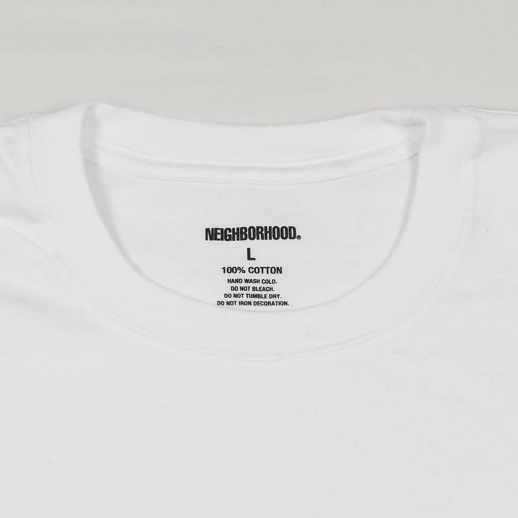 Neighborhood Tokyo Printed Crew Neck Long Sleeve T-Shirt sold by DeeCee style product image thumbnail 4