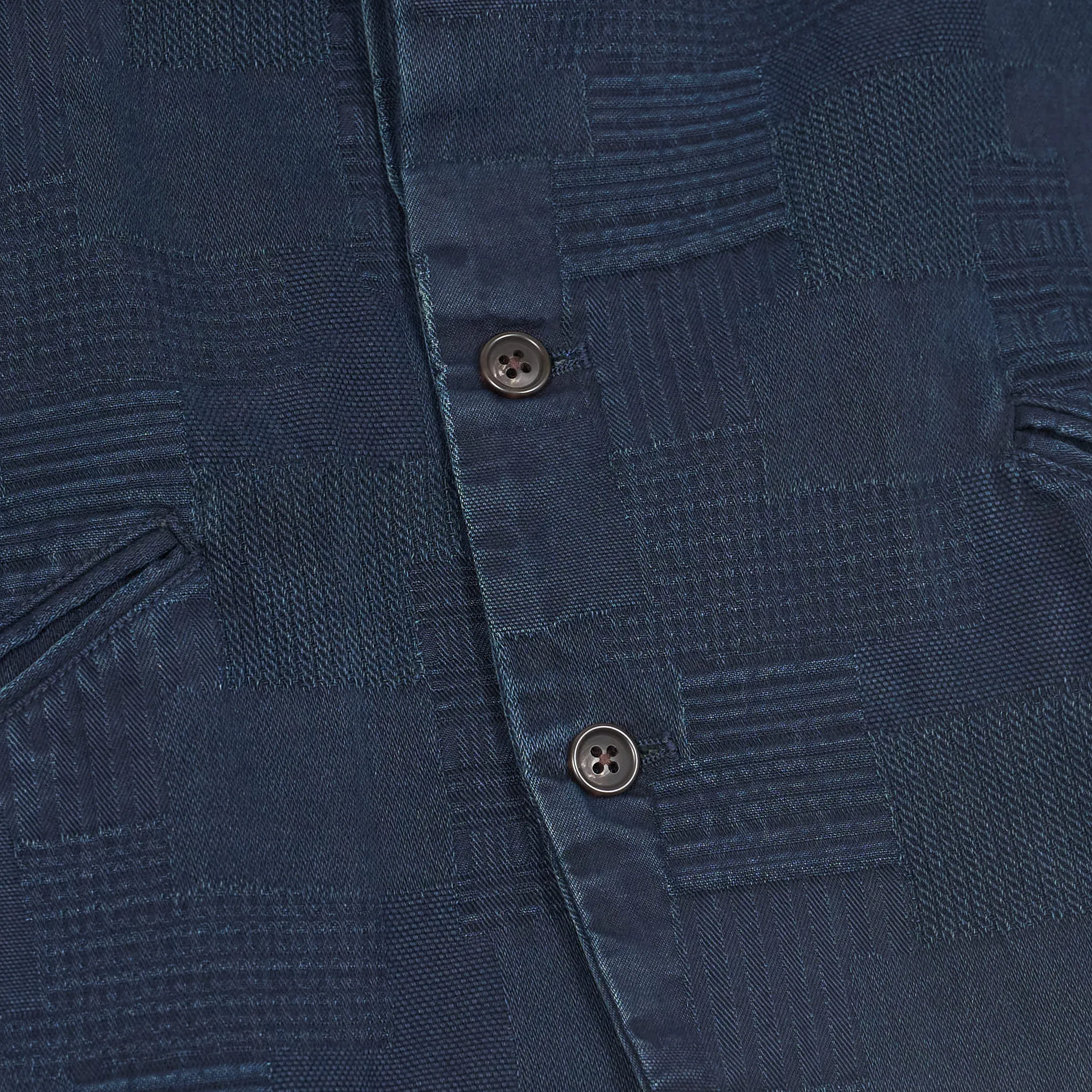 KRM Jacquard Woven Plaid Pattern vest sold by DeeCee style product image thumbnail 4