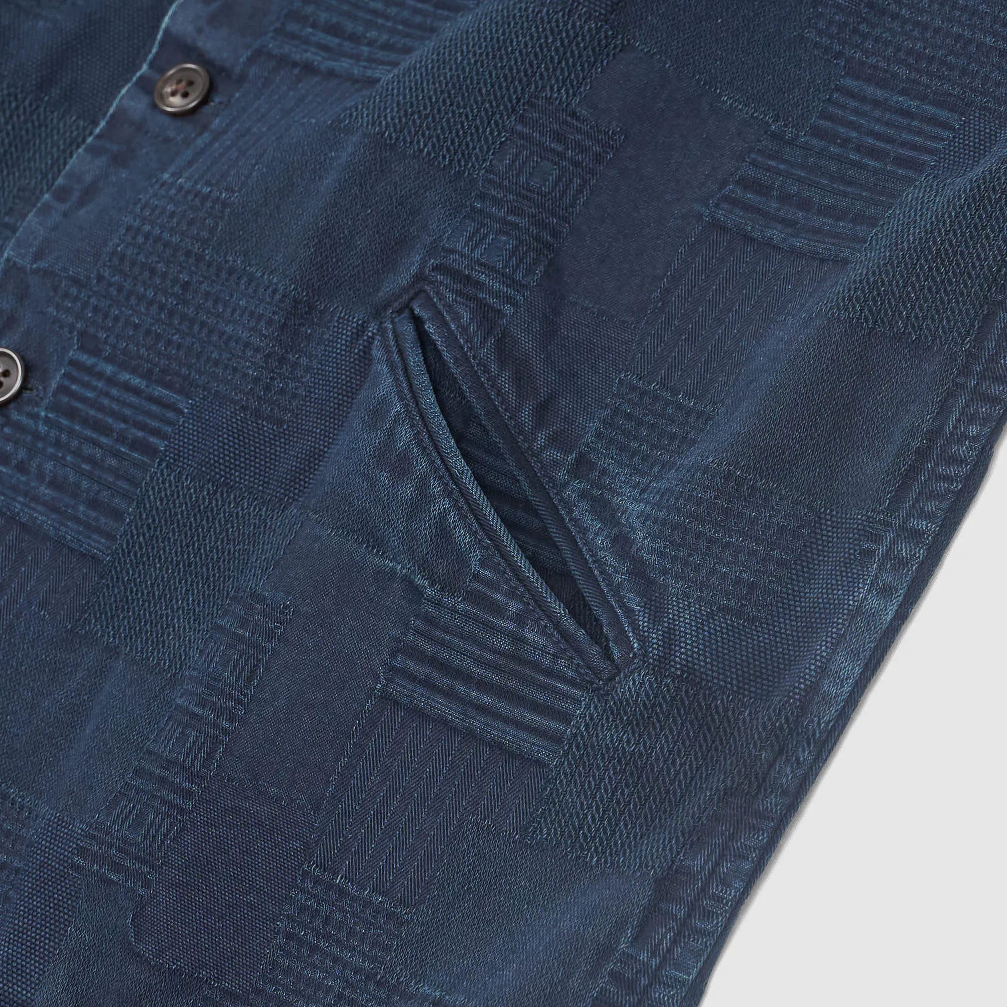 KRM Jacquard Woven Plaid Pattern vest sold by DeeCee style product image thumbnail 5