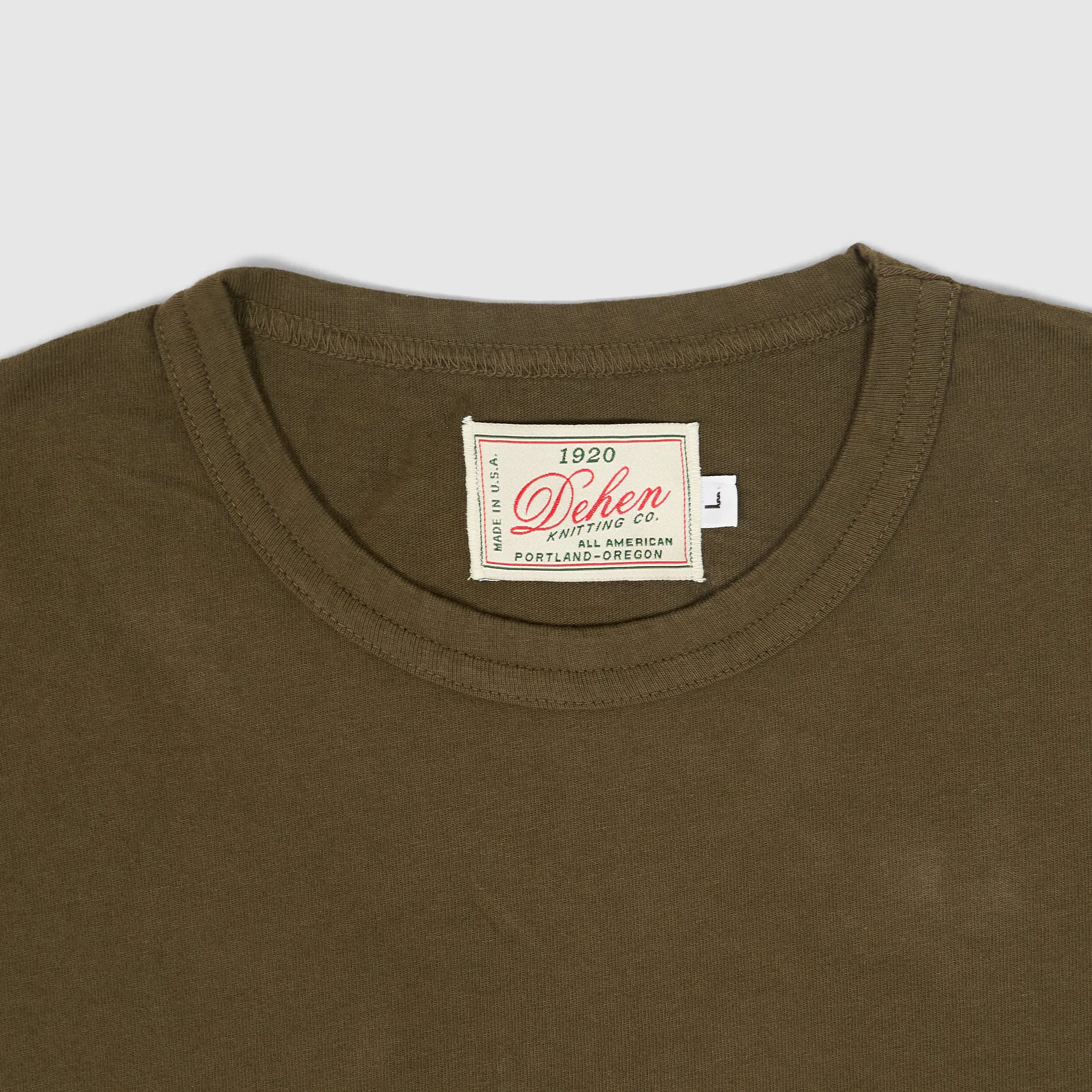 Dehen 1920 Short Sleeve Crew Neck T-Shirt Medium Weight sold by DeeCee style product image thumbnail 2