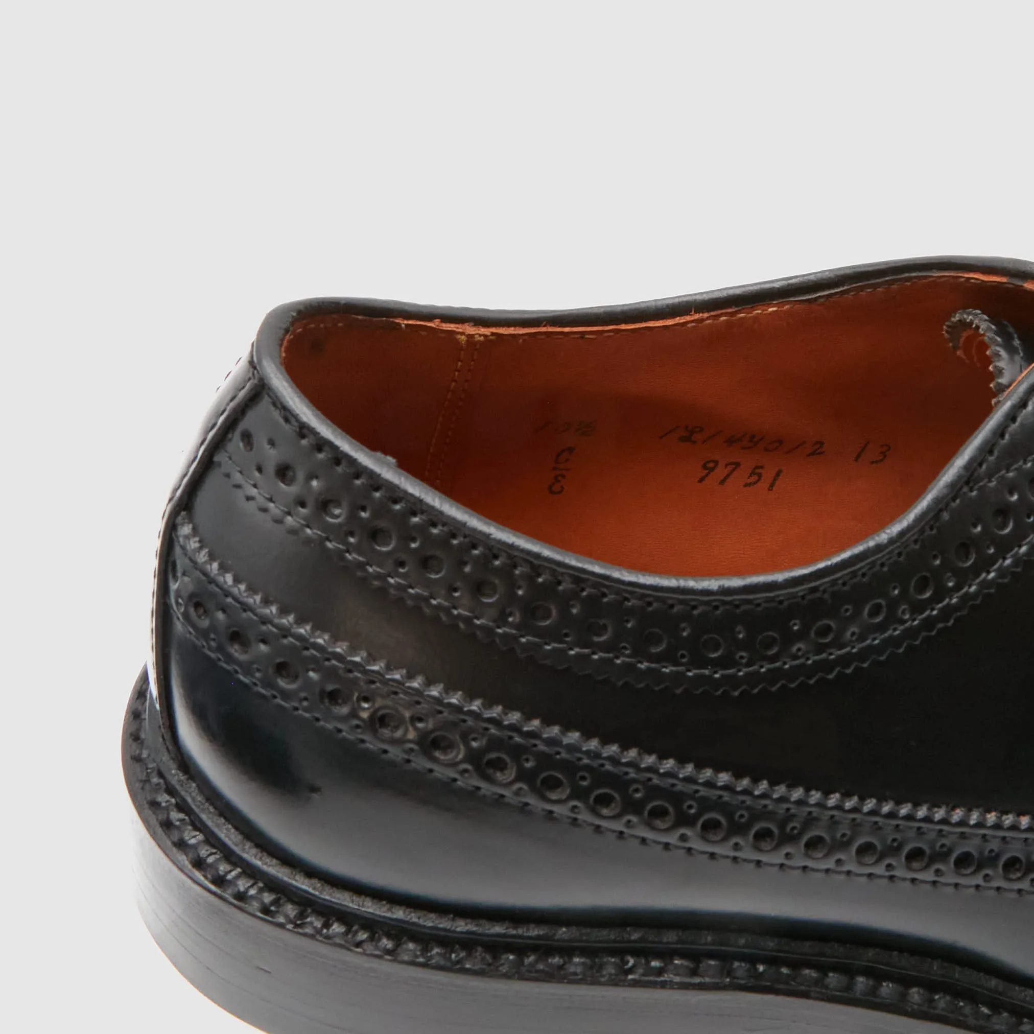 Alden Brogues Long Wingtip Cordovan 9751 sold by DeeCee style product image thumbnail 5