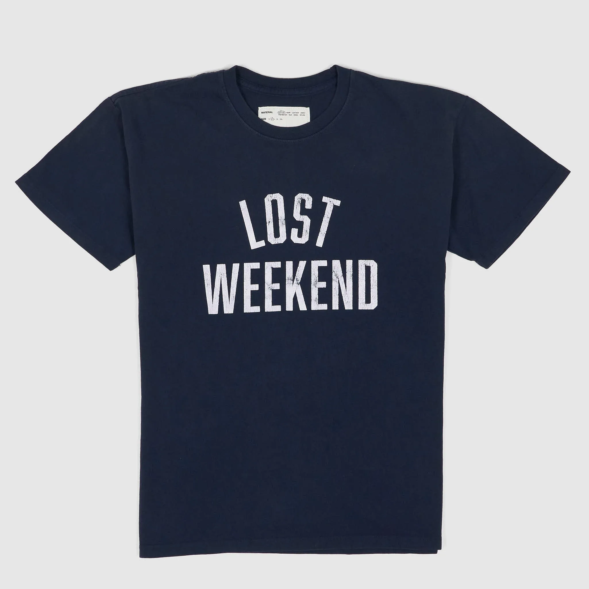 ONE OF THESE DAYS Short Sleeve Crew Neck Lost Weekend T-Shirt sold by DeeCee style