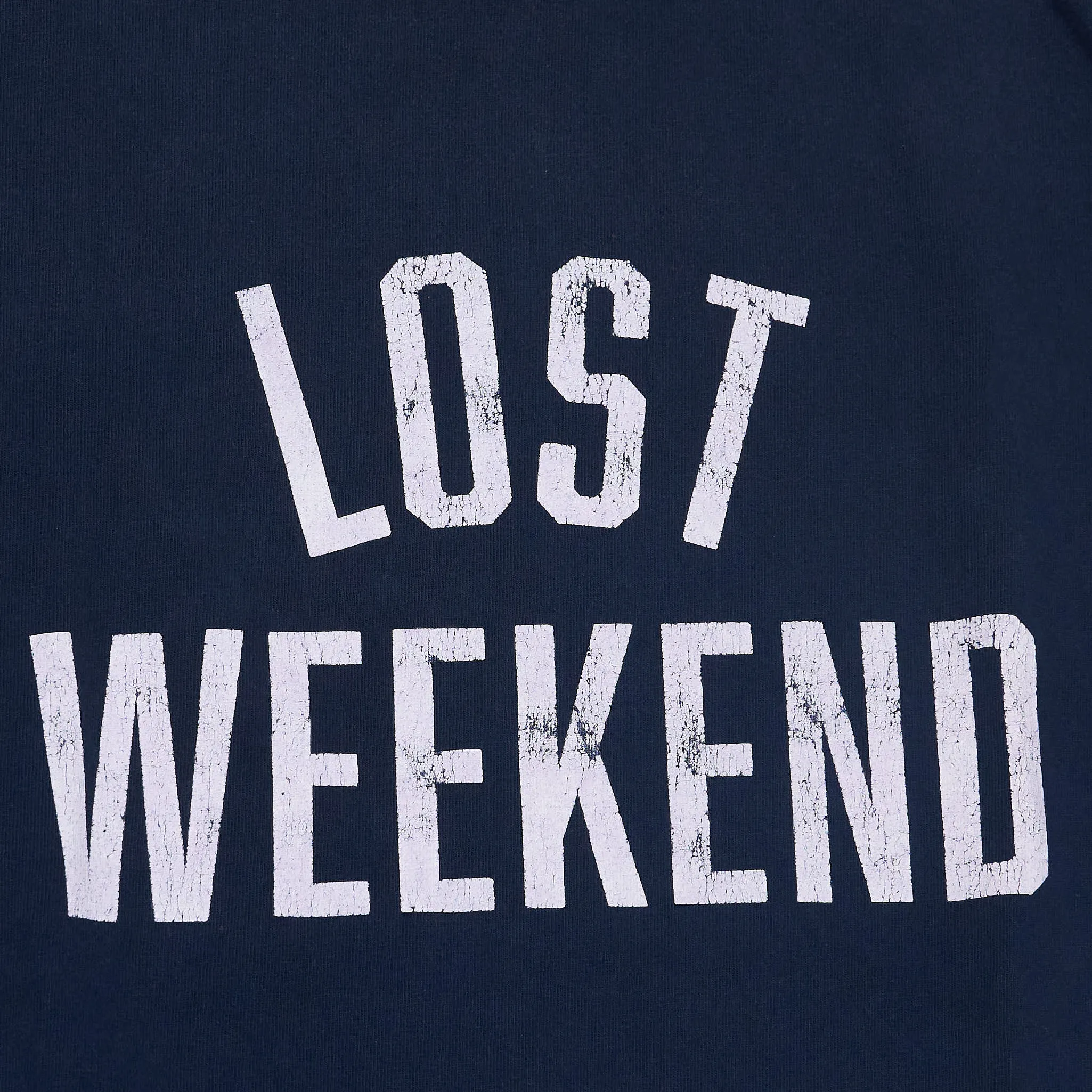 ONE OF THESE DAYS Short Sleeve Crew Neck Lost Weekend T-Shirt sold by DeeCee style product image thumbnail 4