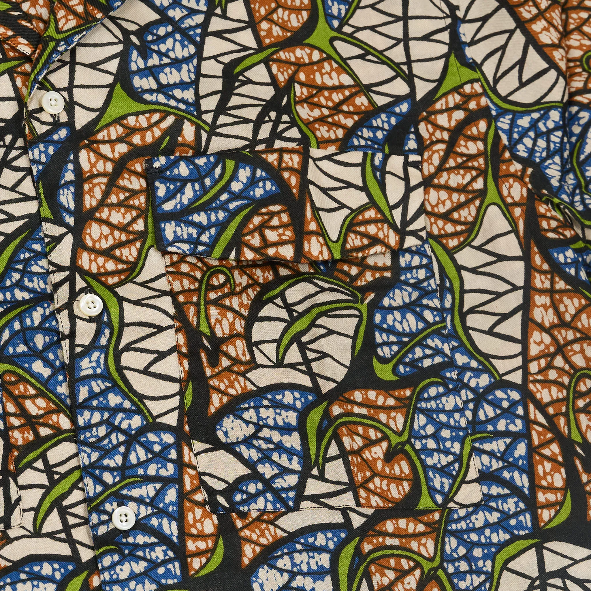 A.B.C.L Short Sleeve Printed Camp Collar Shirt sold by DeeCee style product image thumbnail 5