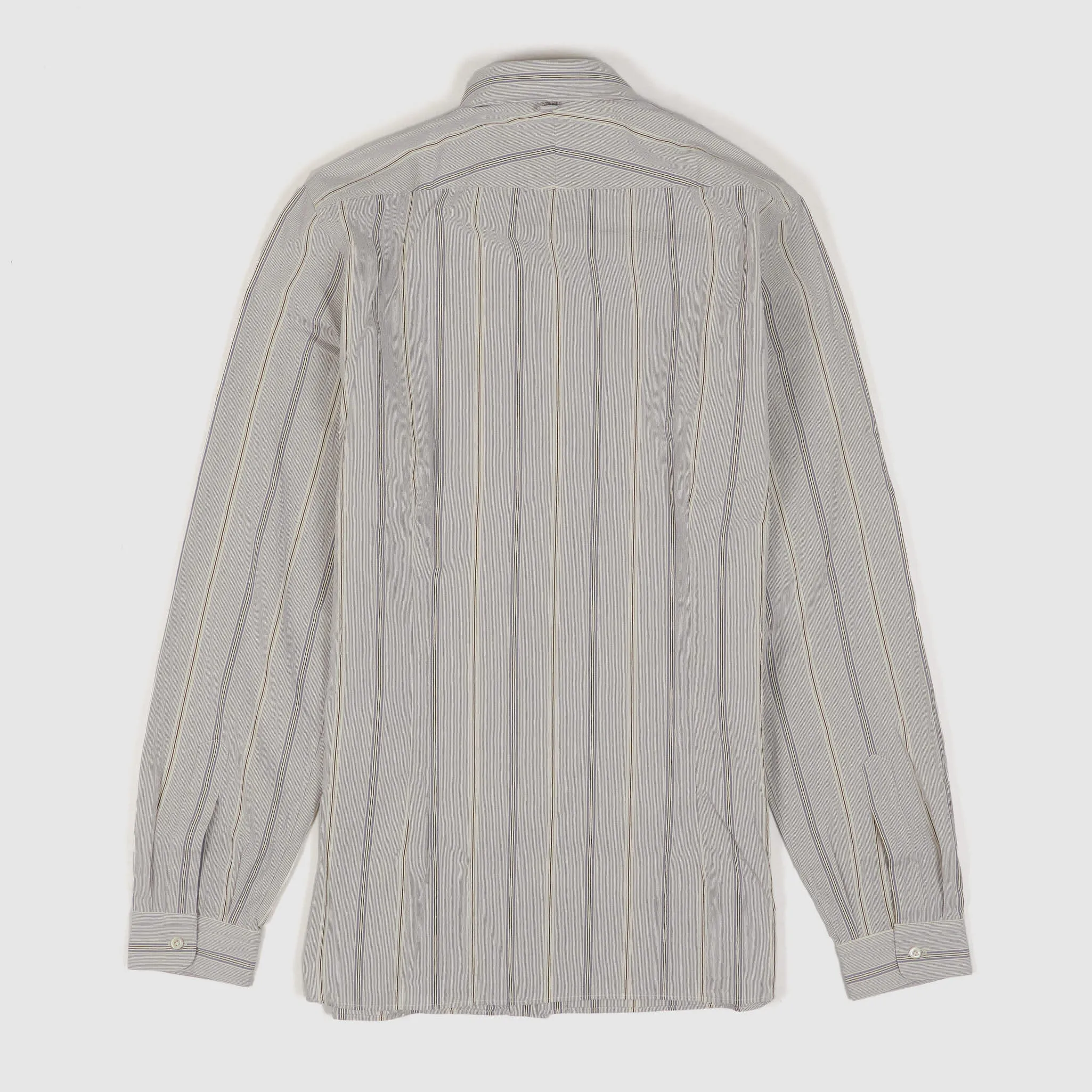 A.B.C.L Long Sleeve Woven Striped Cotton Shirt sold by DeeCee style product image thumbnail 2