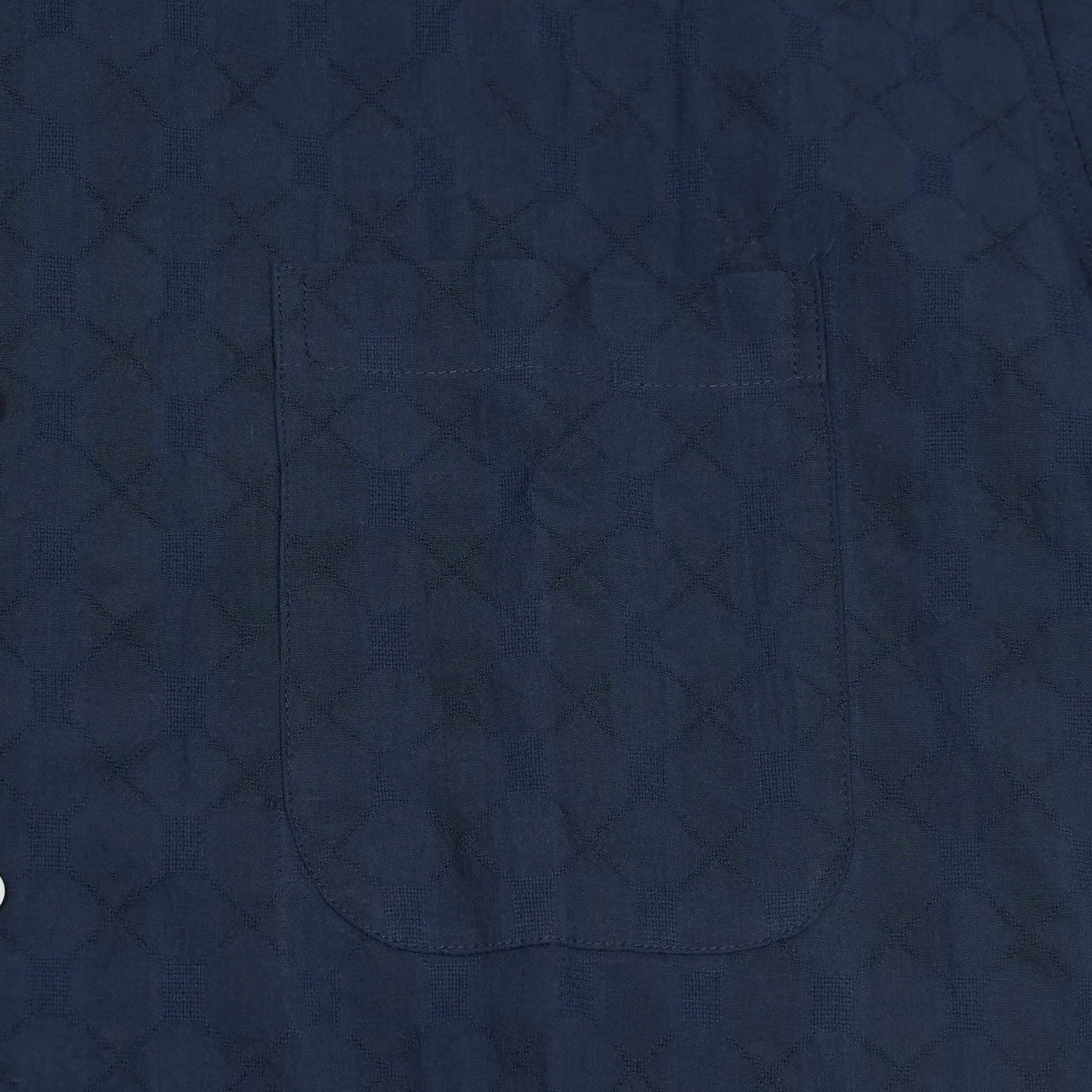 Gitman Vintage Short Sleeve Japanese Jacquard Camp Shirt sold by DeeCee style product image thumbnail 5