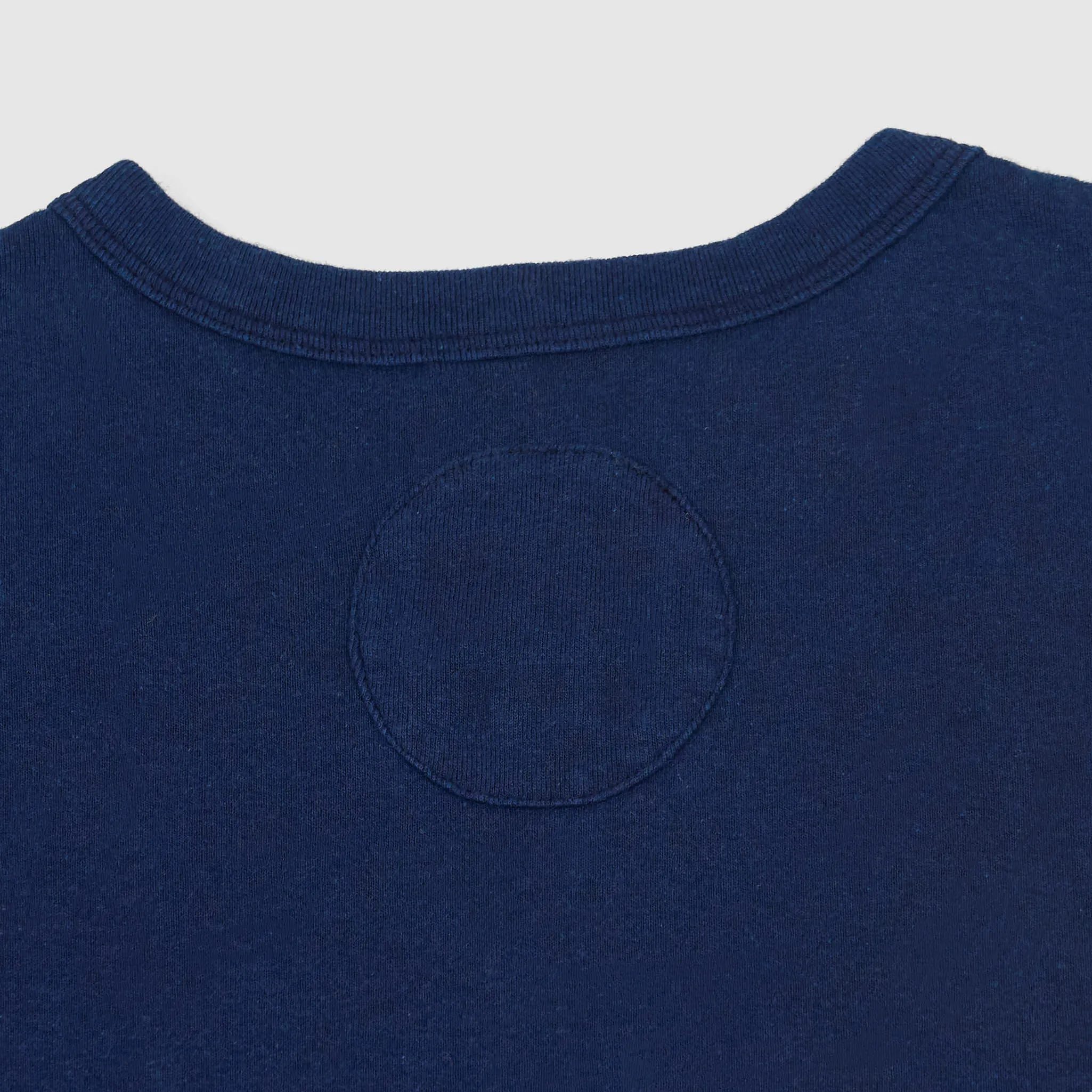 Blue Blue Japan Ladies Short Sleeve Crew Neck Soft Fraise Hand Dyed T-Shirt sold by DeeCee style product image thumbnail 4