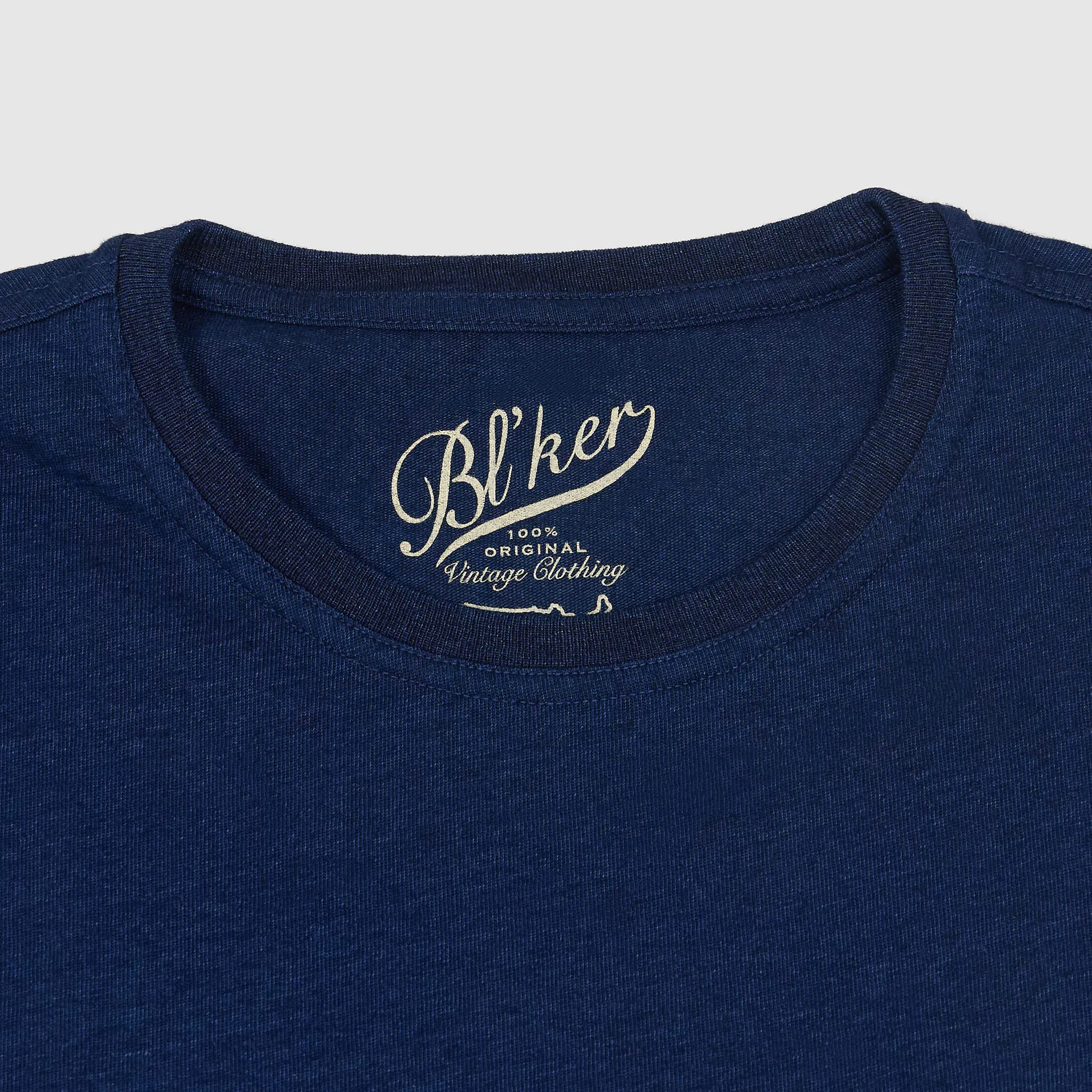 Bl'ker Tee Short Sleeve Crew Neck Indigo Dyed Pocket T-Shirt sold by DeeCee style product image thumbnail 3