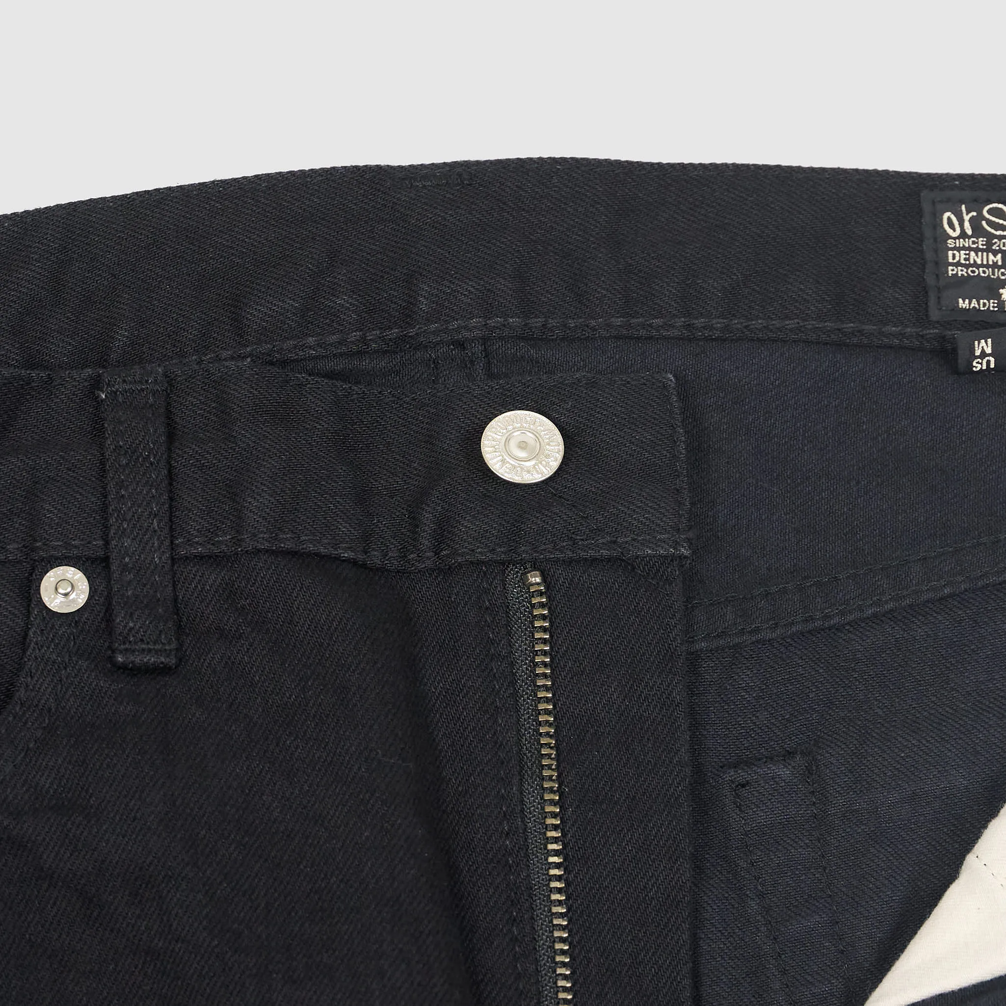 OrSlow 5- Pocket 107 Black Denim Slim Fit Jeans sold by DeeCee style product image thumbnail 5