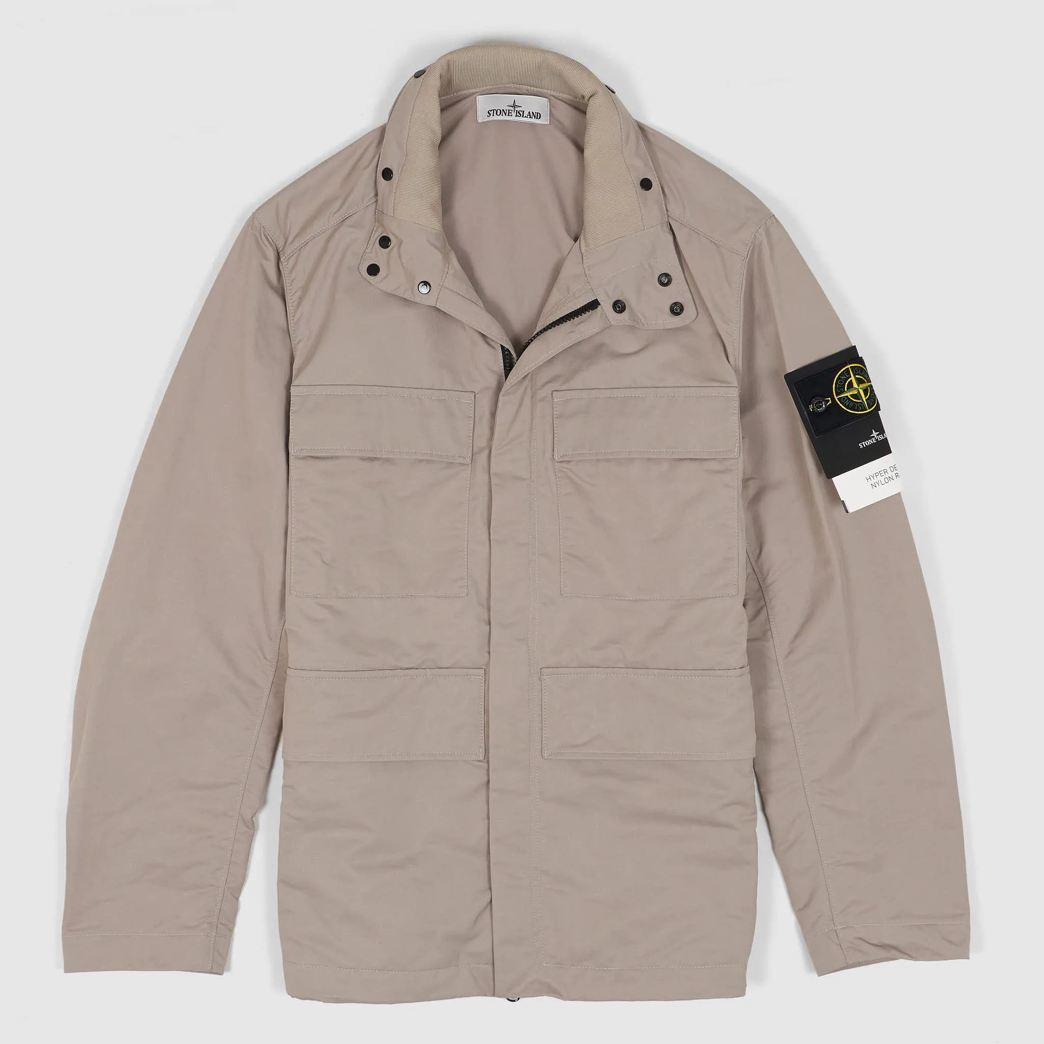 Stone Island Field Jacket Hyper Dense Nylon Raso sold by DeeCee style