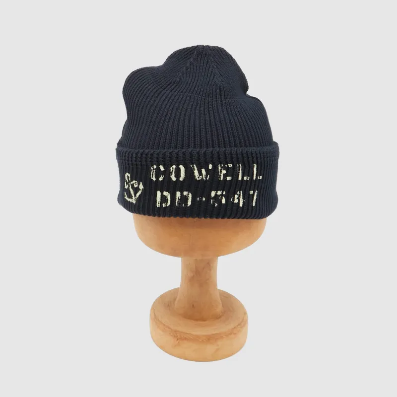 Buzz Rickson's Cotton Watch Cap  Cowell DD-547 sold by DeeCee style