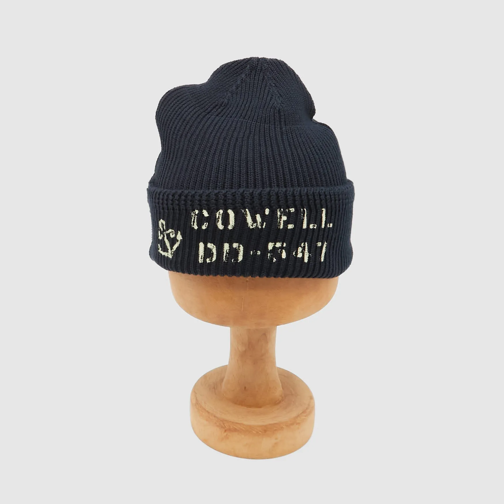 Buzz Rickson's Cotton Watch Cap Cowell DD-547 sold by DeeCee style