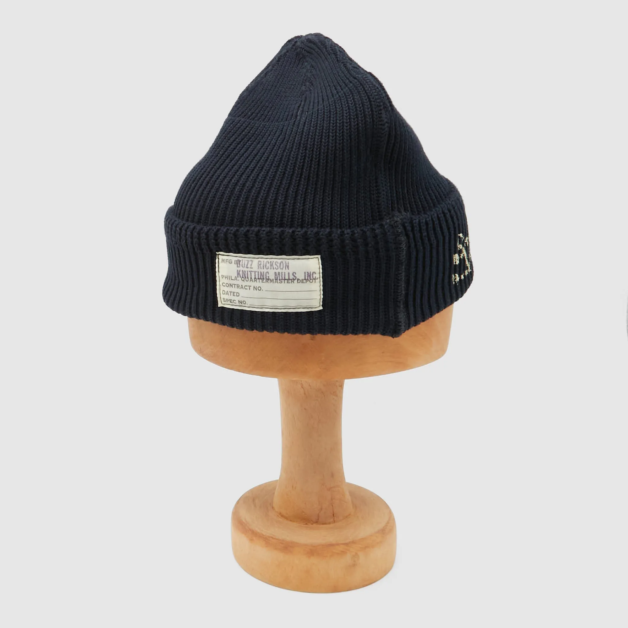Buzz Rickson's Cotton Watch Cap Cowell DD-547 sold by DeeCee style product image thumbnail 3