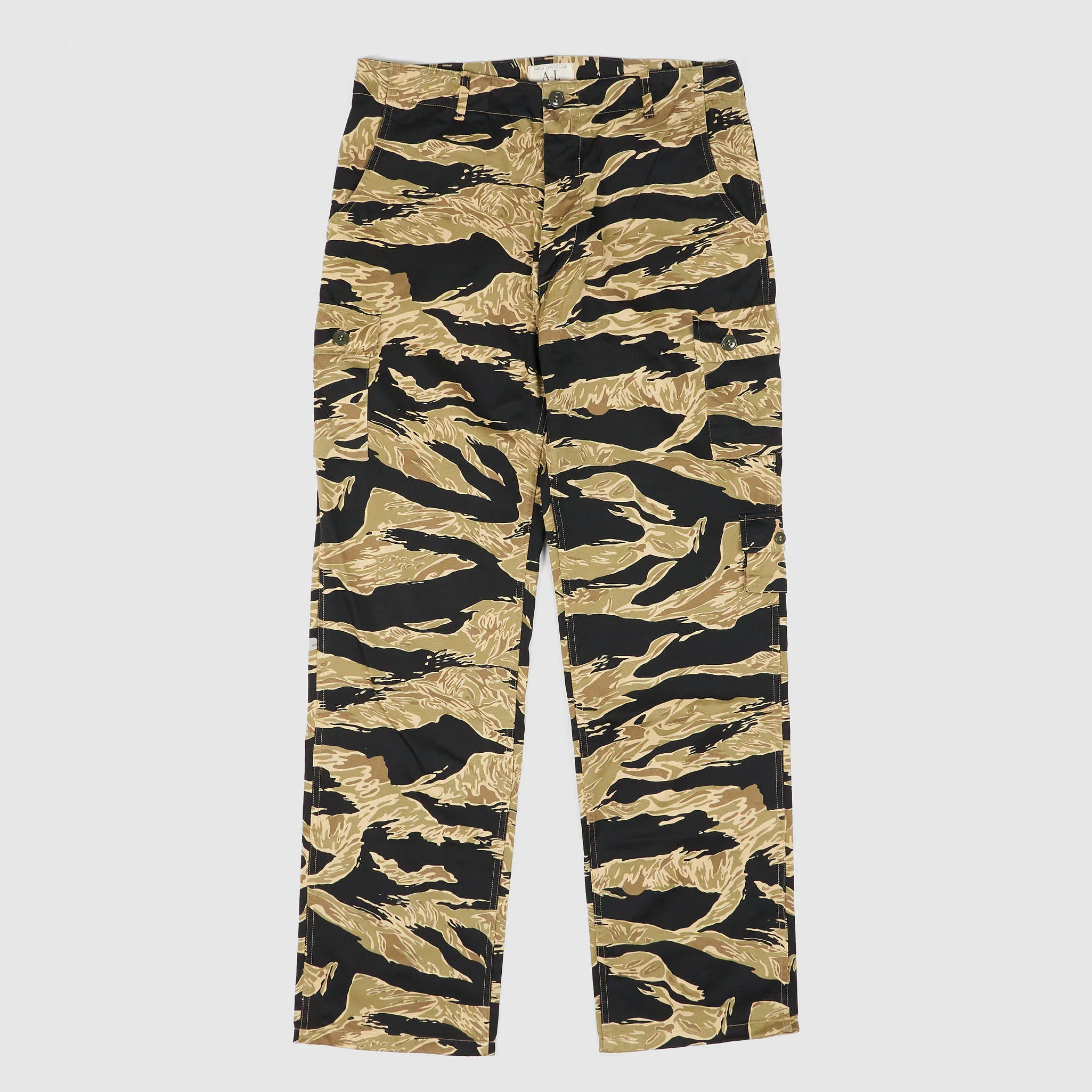 Buzz Rickson's Gold Tiger Pattern Cargo Pant sold by DeeCee style