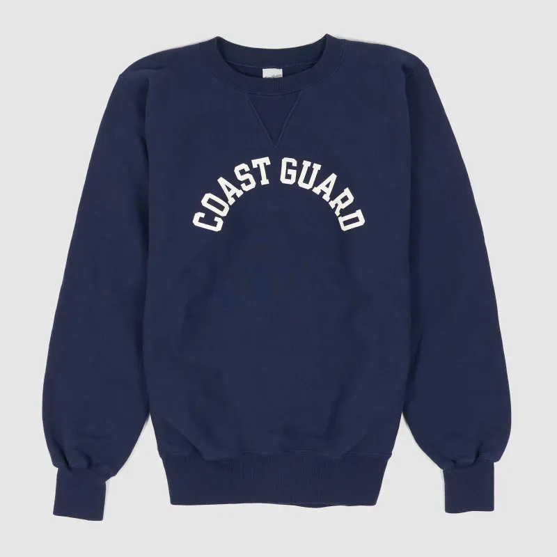 Buzz Rickson's Crew Neck Sweat Shirt "Coast Guard" sold by DeeCee style