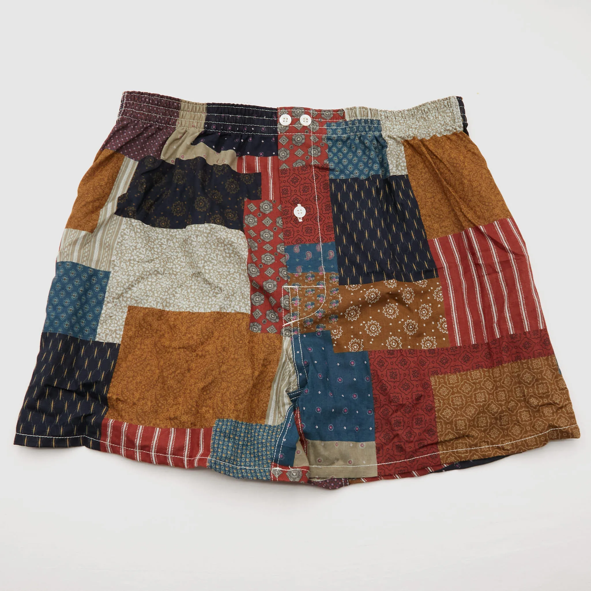 Anonymous Ism Vintage Patchwork Boxers sold by DeeCee style