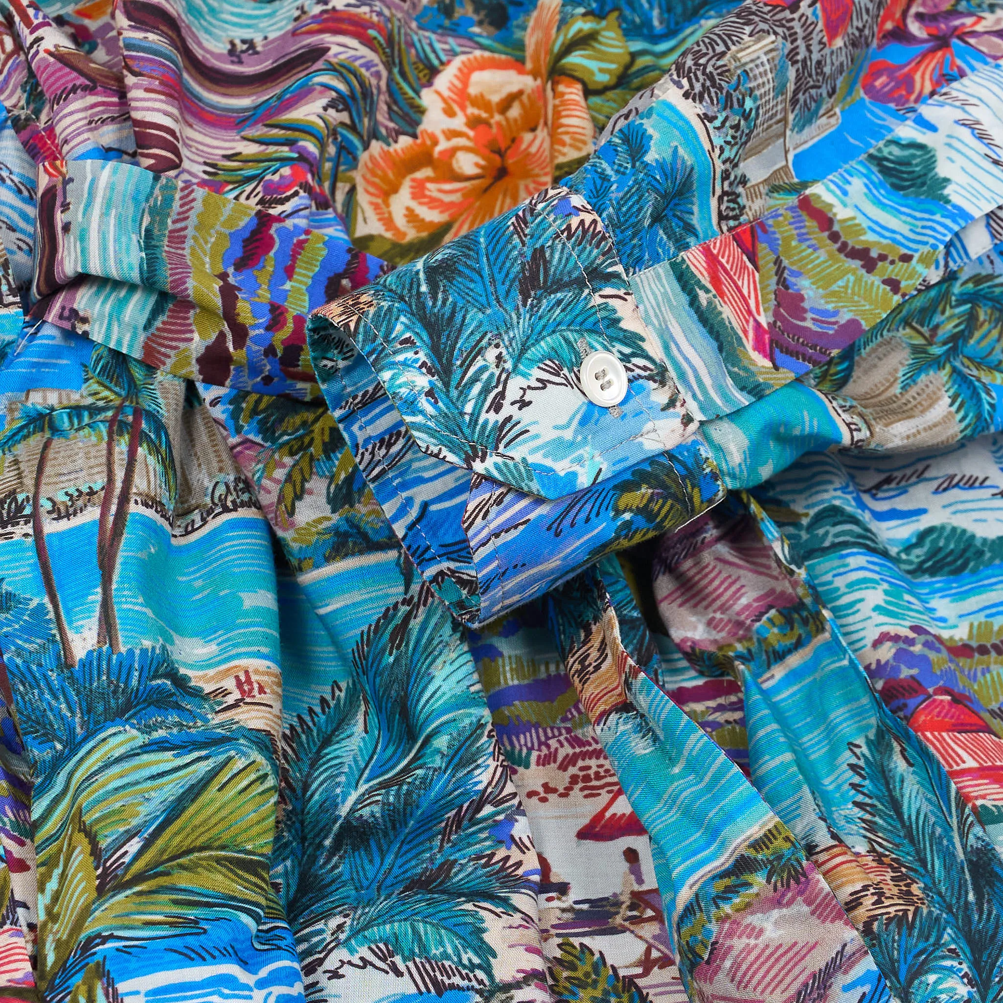 Tintoria Mattei Ladies Hawaiian Shirt Dress sold by DeeCee style product image thumbnail 4