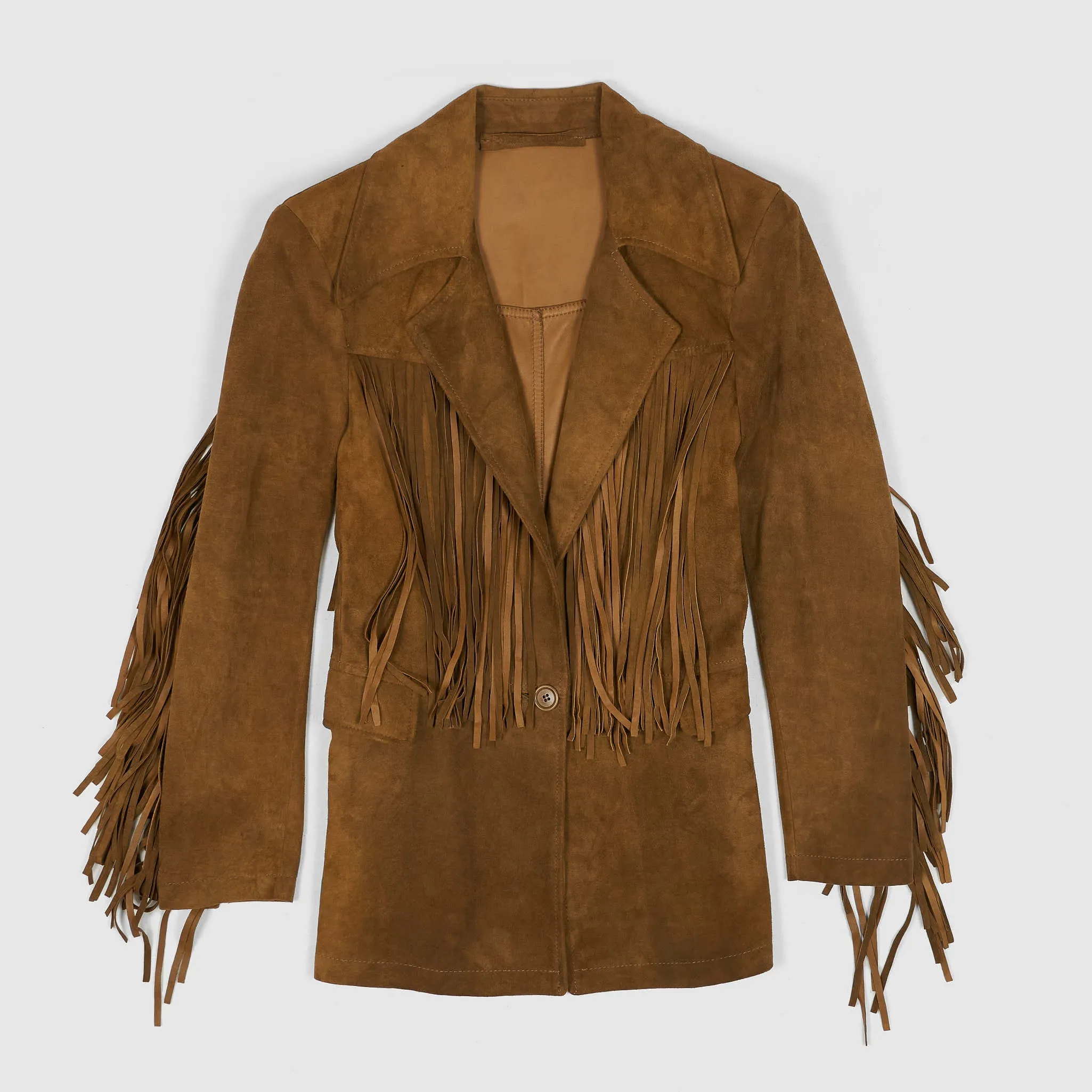 Salvatore Santoro Ladies Fringe Ranch Jacket sold by DeeCee style