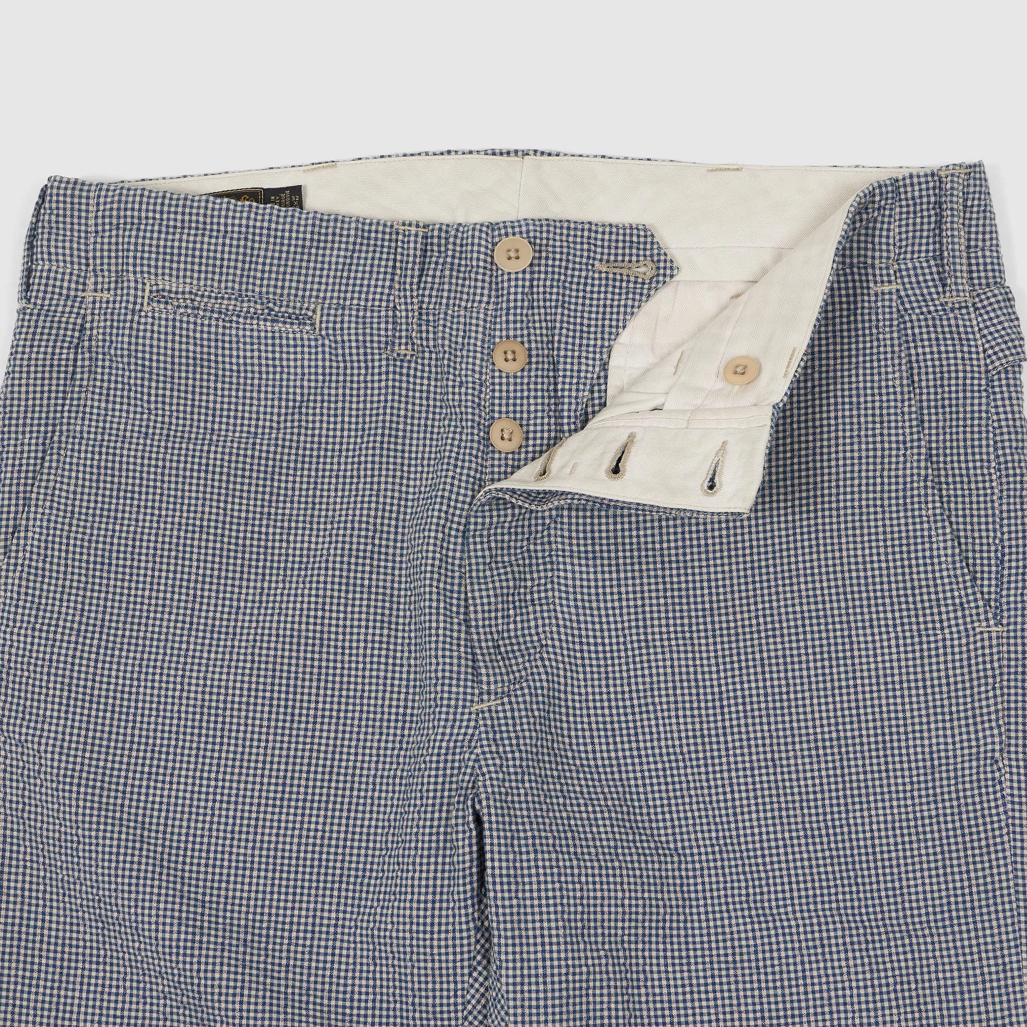 Double RL Seersucker Officer Chino Pant sold by DeeCee style product image thumbnail 4