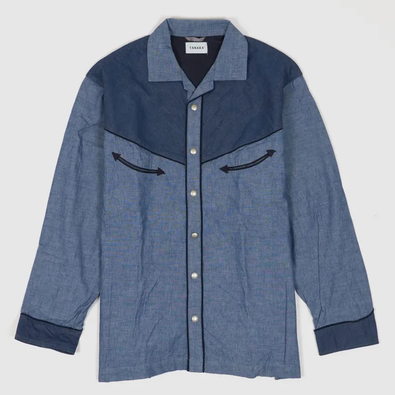 Tanaka NY TYO Ladies Western Style Overshirt Dress sold by DeeCee style