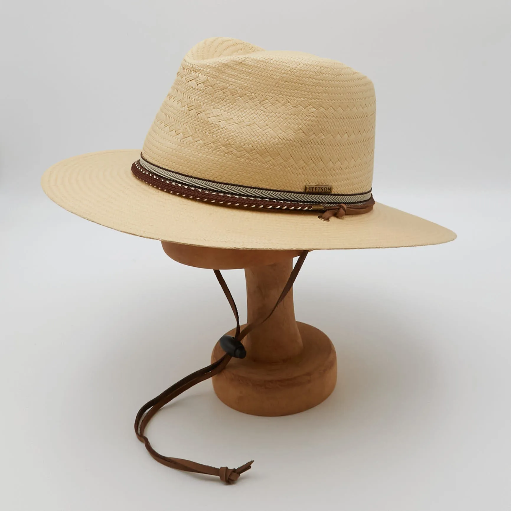 Stetson Traveller Western Inspired Straw Hat Chin Strap UNISEX sold by DeeCee style