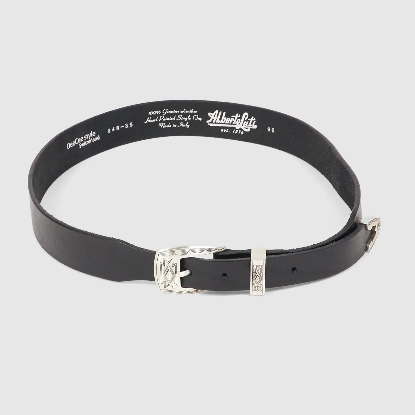 DeeCee style x Alberto Luti 948 Belt sold by DeeCee style