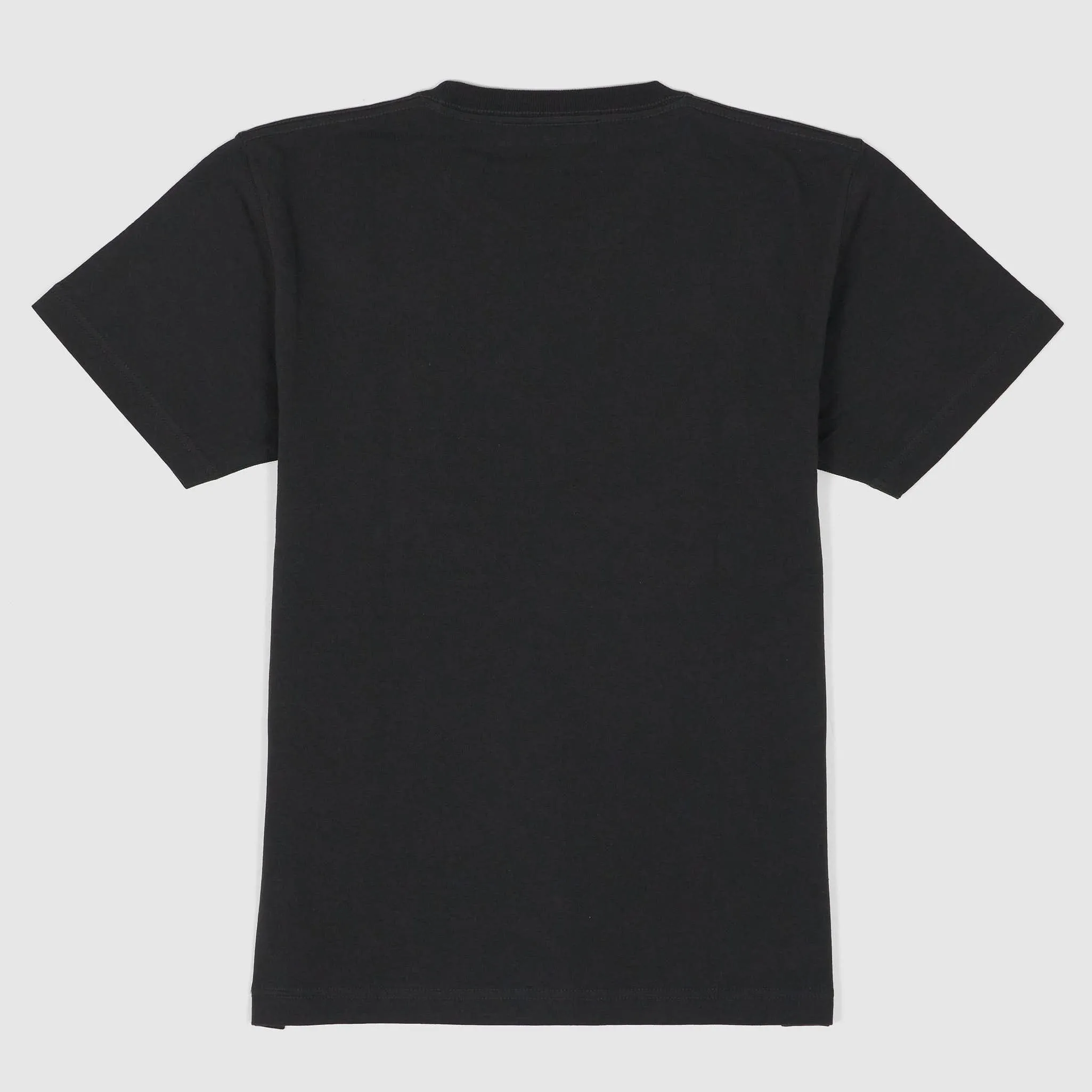 FDMTL Short Sleeve Black Paisley Bandana Pocket Crew Neck T-Shirt sold by DeeCee style product image thumbnail 2