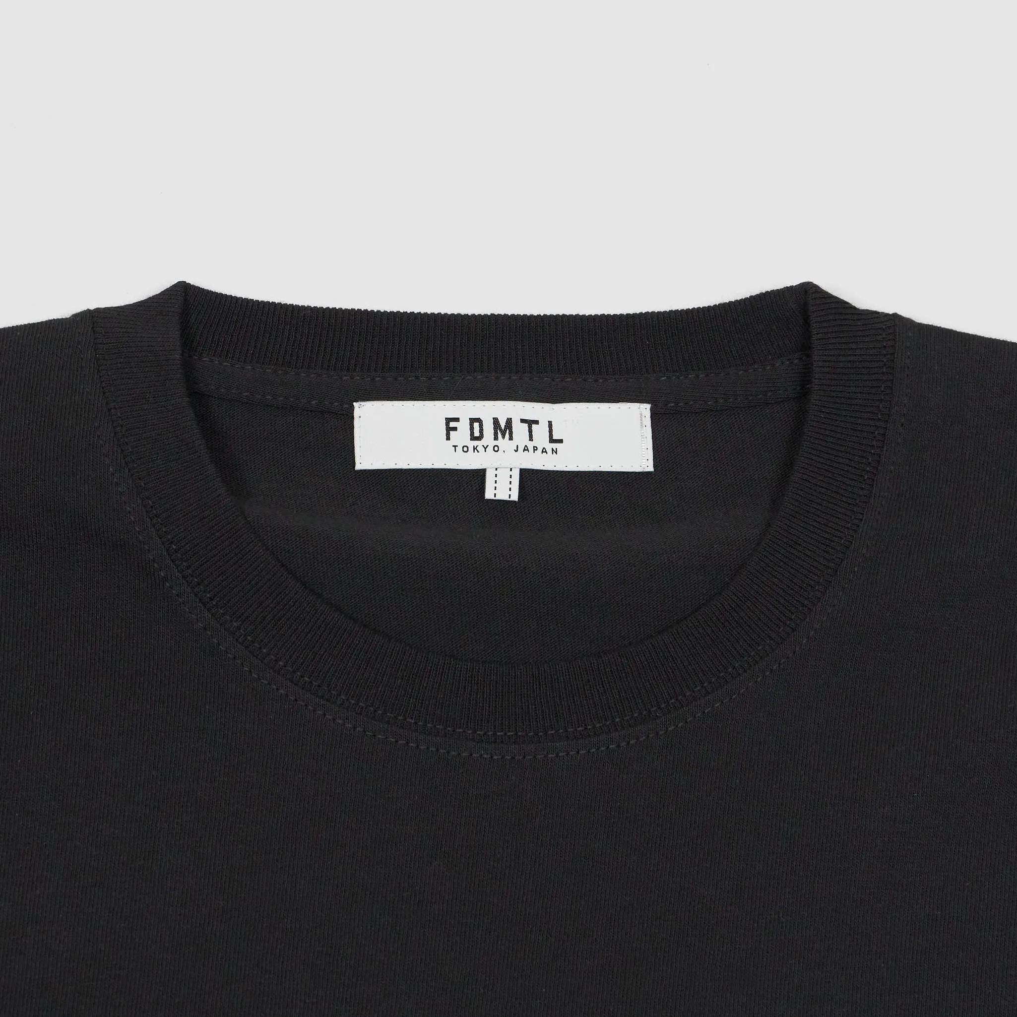 FDMTL Short Sleeve Black Paisley Bandana Pocket Crew Neck T-Shirt sold by DeeCee style product image thumbnail 3