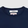 FDMTL Short Sleeve Sashiko Patch Pocket Crew Neck T-Shirt sold by DeeCee style