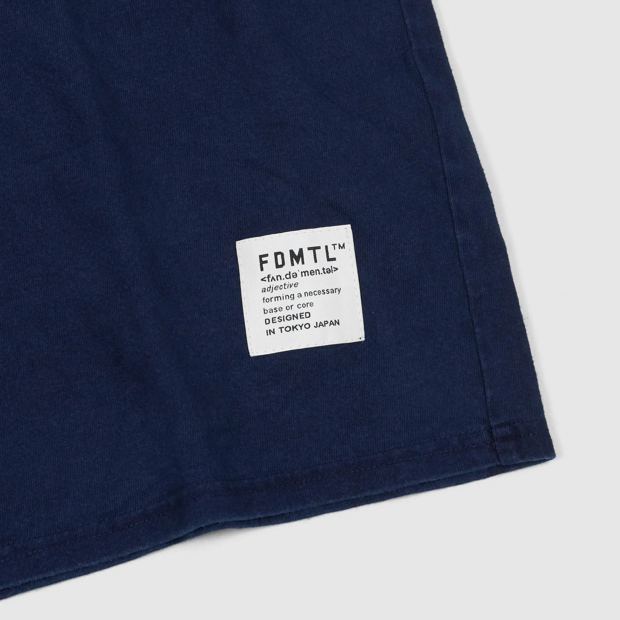 FDMTL Short Sleeve Sashiko Patch Pocket Crew Neck T-Shirt sold by DeeCee style product image thumbnail 5