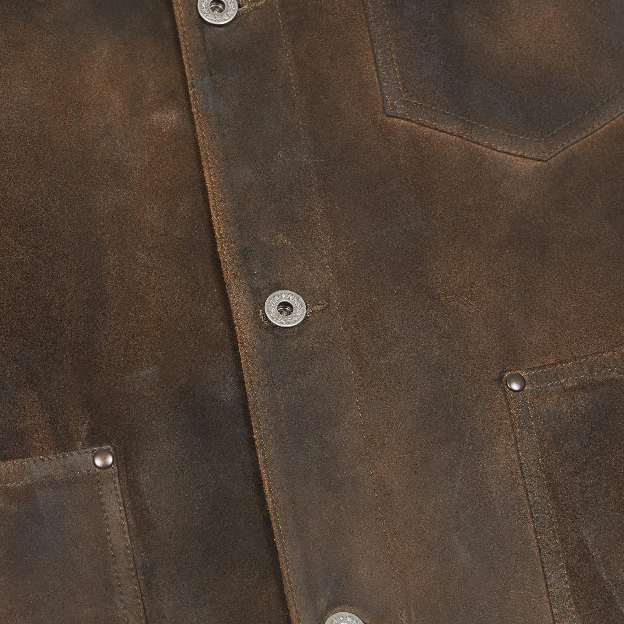 Double RL Roughout Unlined Leather Work Jacket sold by DeeCee style product image thumbnail 5