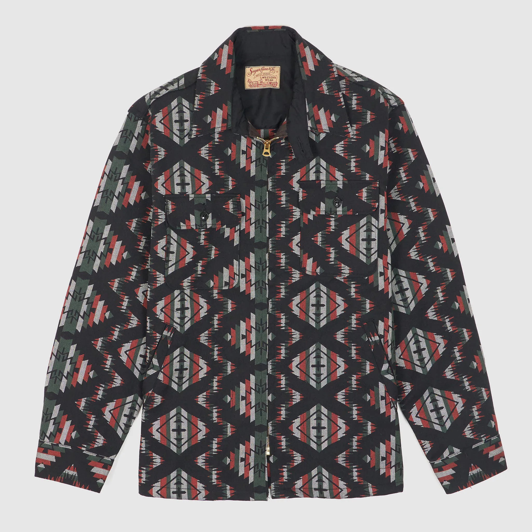 Sugar Cane Southwestern Blanket Overshirt sold by DeeCee style