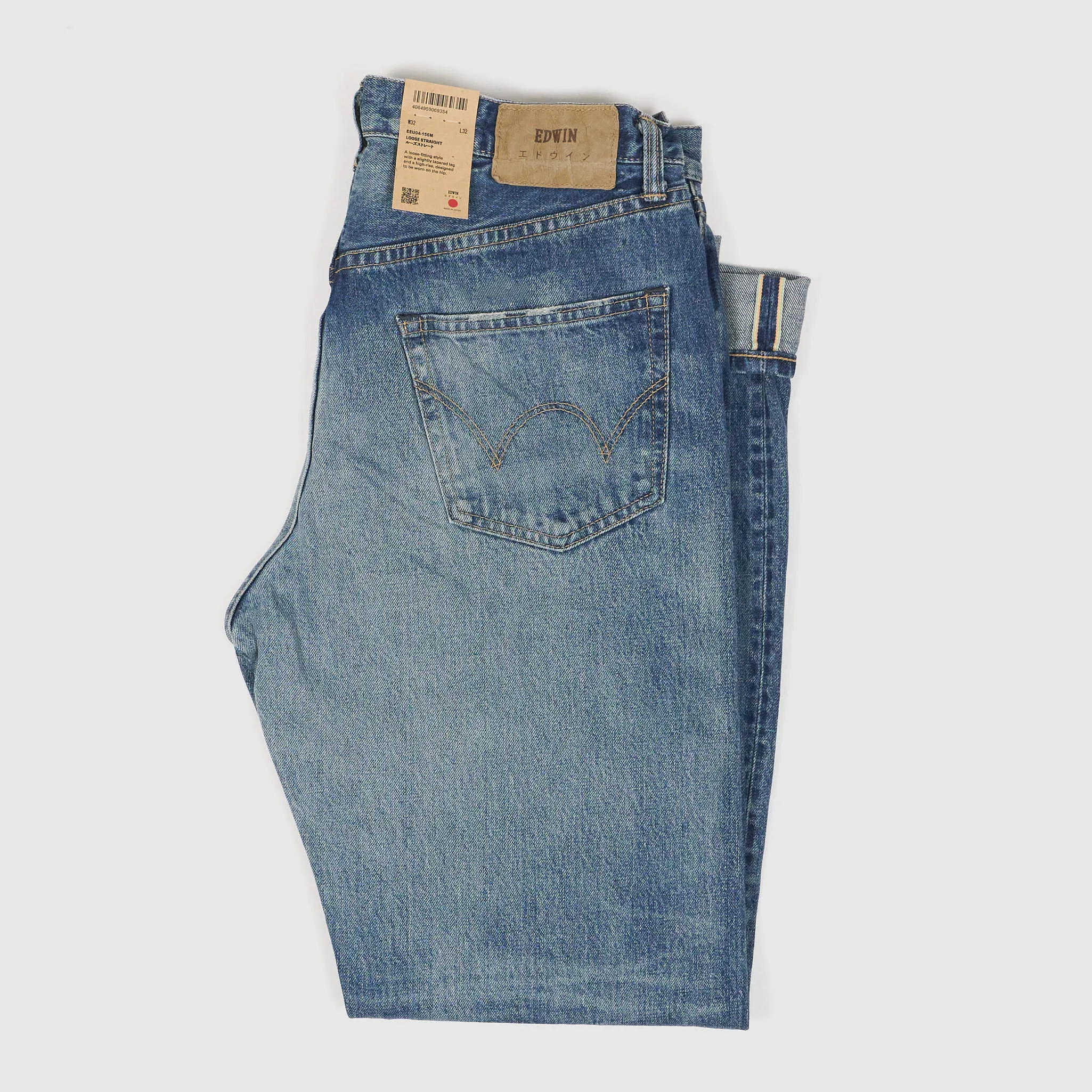 Edwin 5-Pocket Loose Straight Kaihara Rainbow Jeans sold by DeeCee style product image thumbnail 2