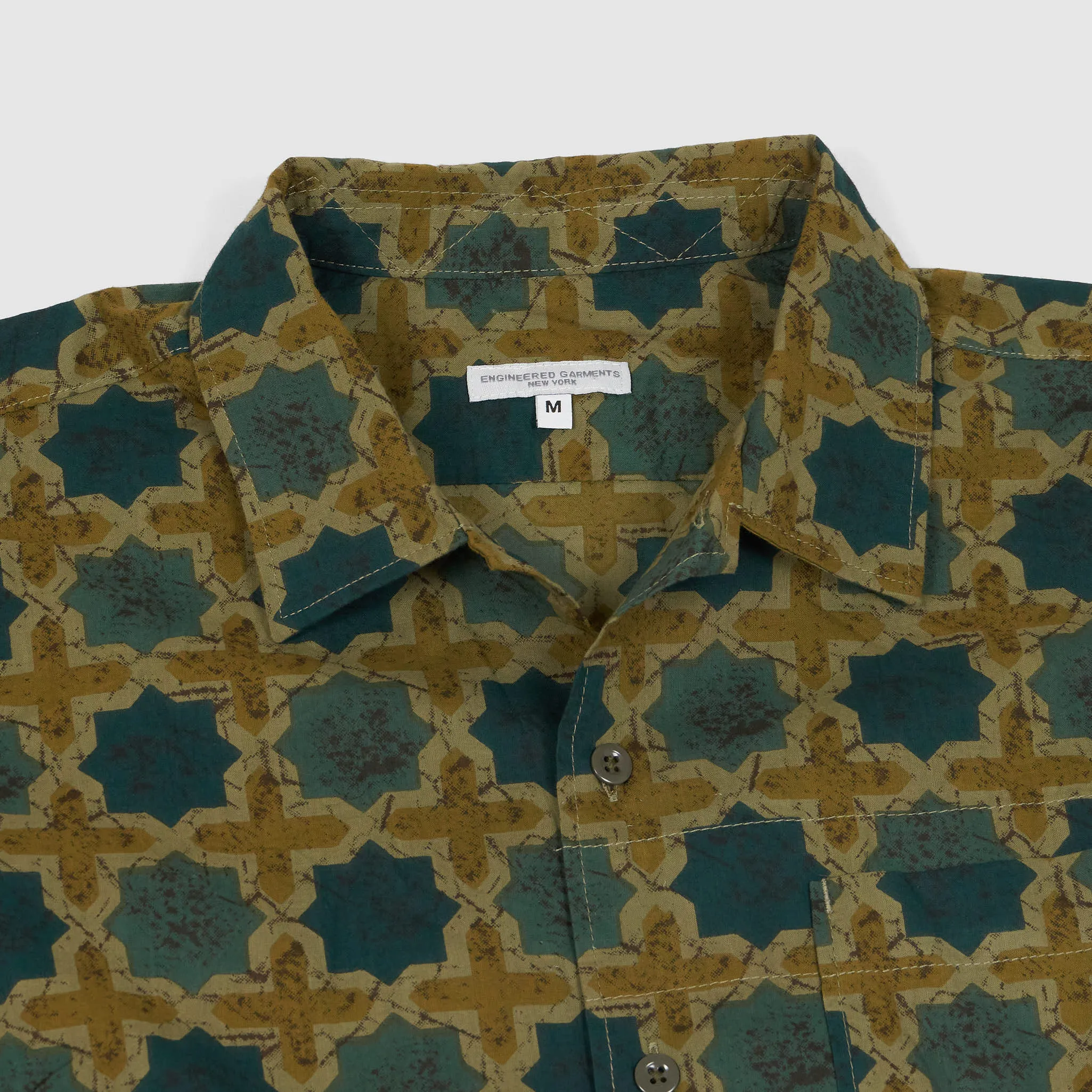 Engineered Garment Batik Short Sleeve Camp Shirt sold by DeeCee style product image thumbnail 3