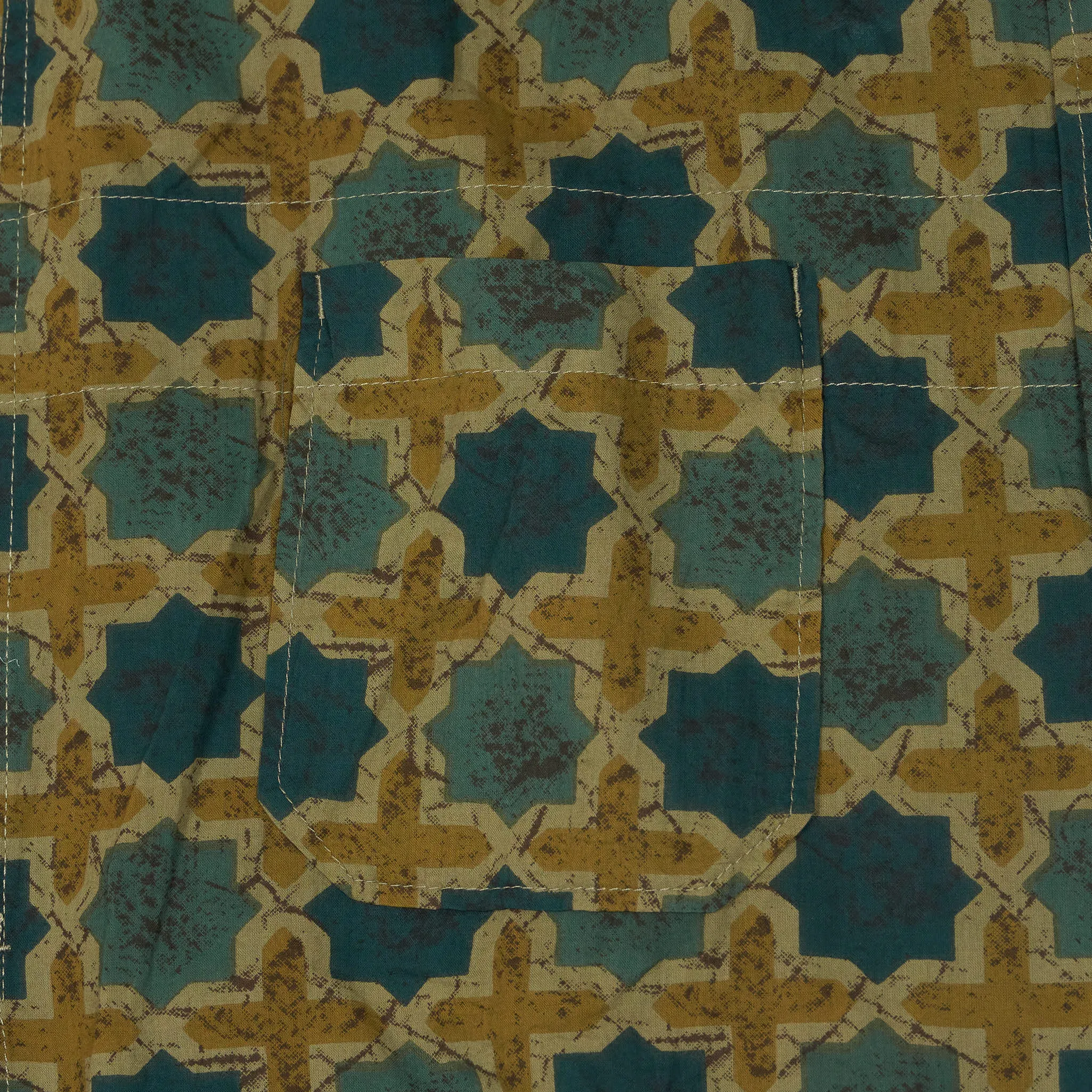 Engineered Garment Batik Short Sleeve Camp Shirt sold by DeeCee style product image thumbnail 5