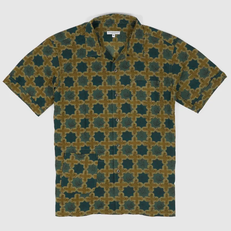 Engineered Garment Batik Short Sleeve Camp Shirt sold by DeeCee style