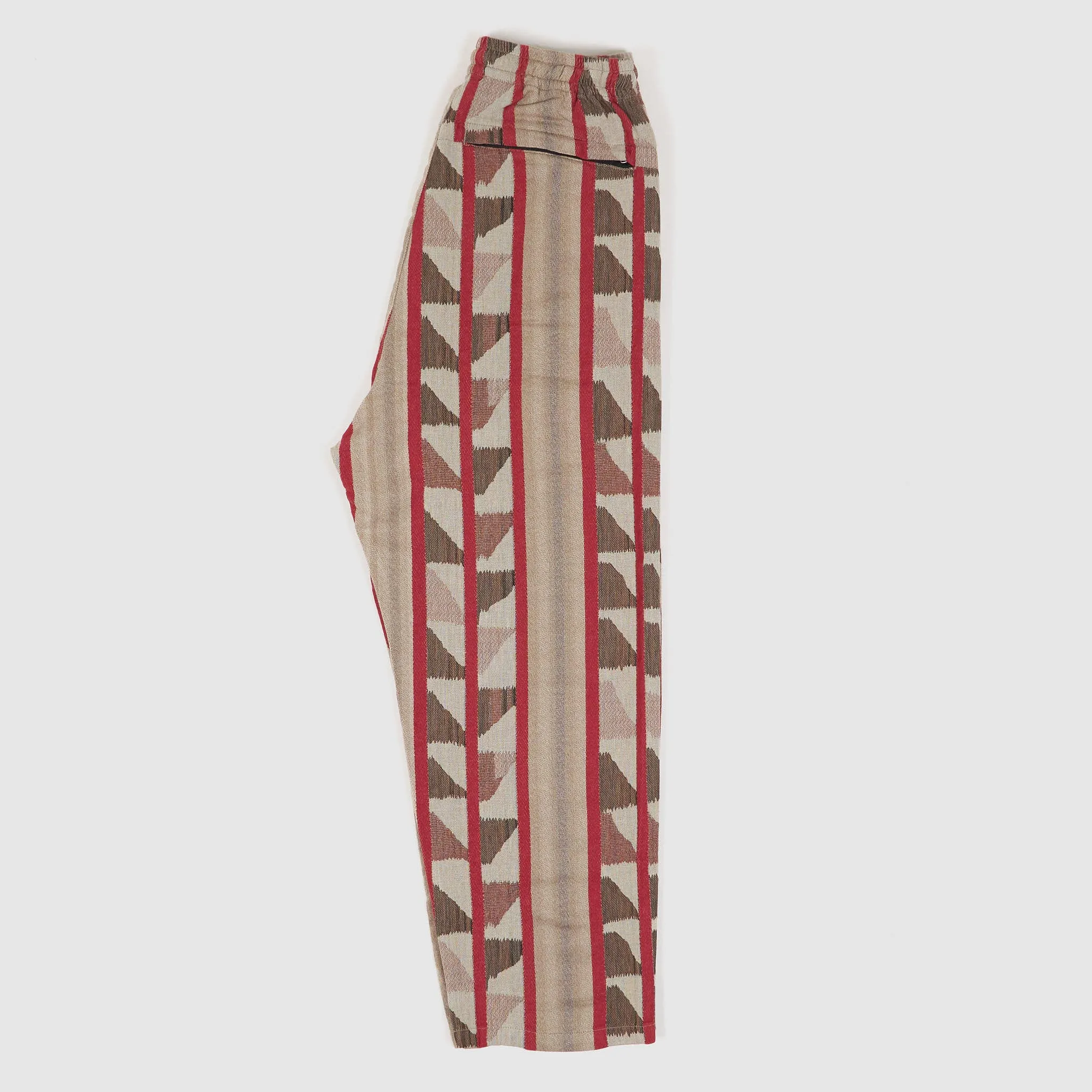Kapital Red Pueblo Stripes EasyPants sold by DeeCee style product image thumbnail 3