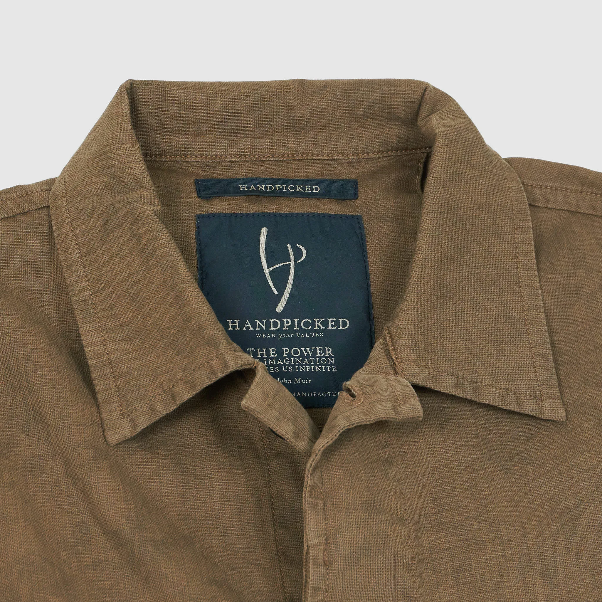 Handpicked Lightweight Cotton Overshirt sold by DeeCee style product image thumbnail 4