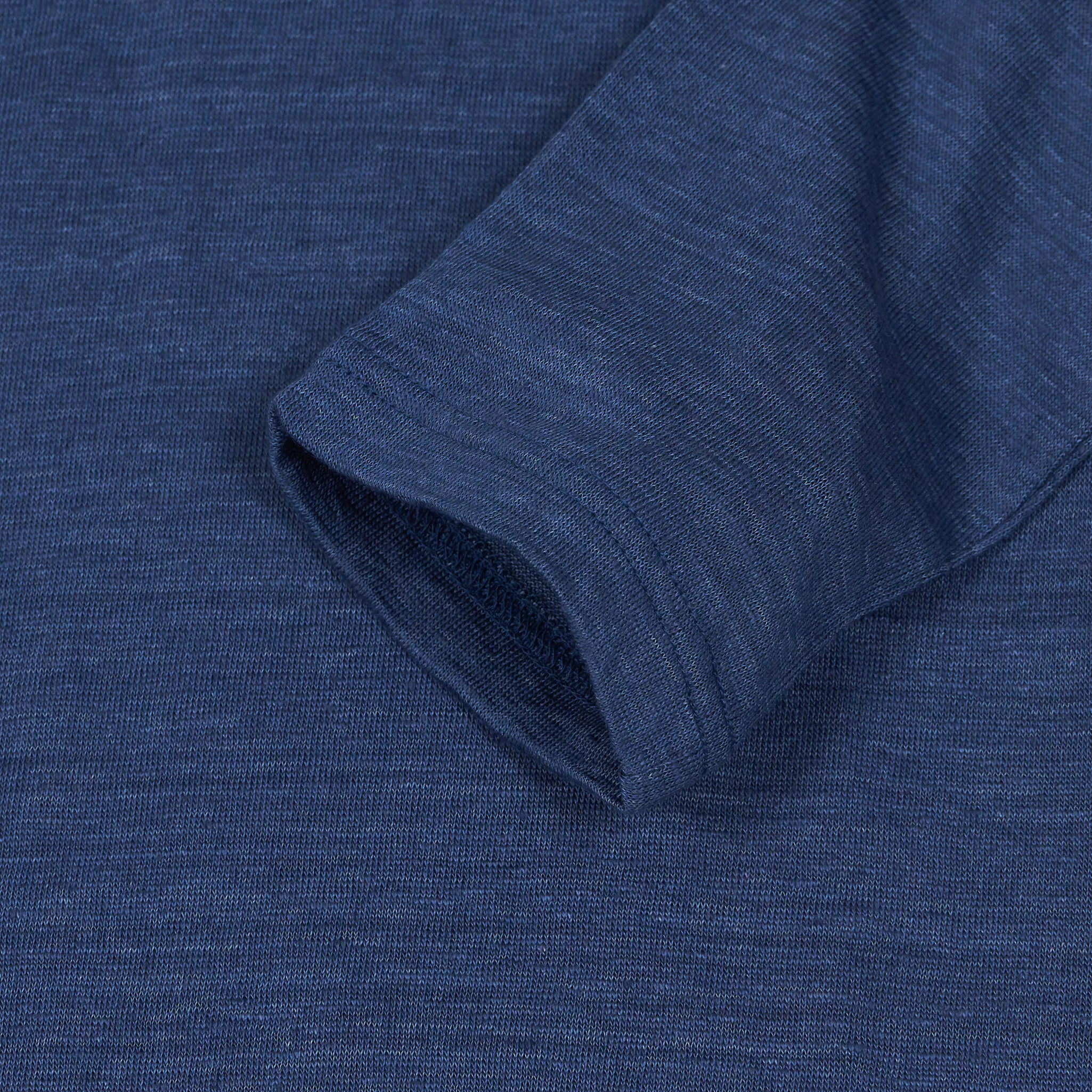 Vlas Blomme Ladies Long Crew Neck Linen Sleeve T-Shirt sold by DeeCee style product image thumbnail 3