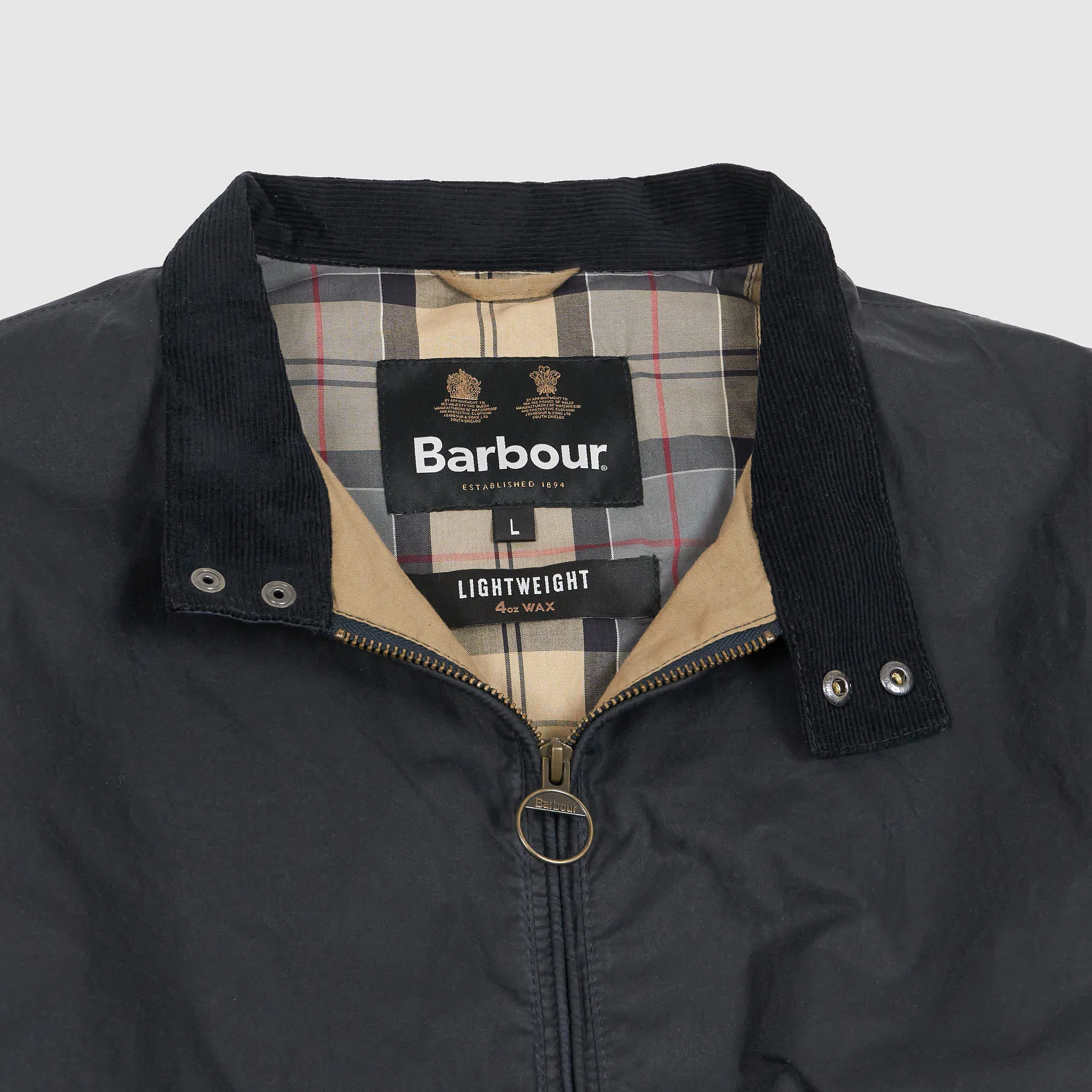 Barbour Lightweight Harrington Jacket sold by DeeCee style product image thumbnail 3