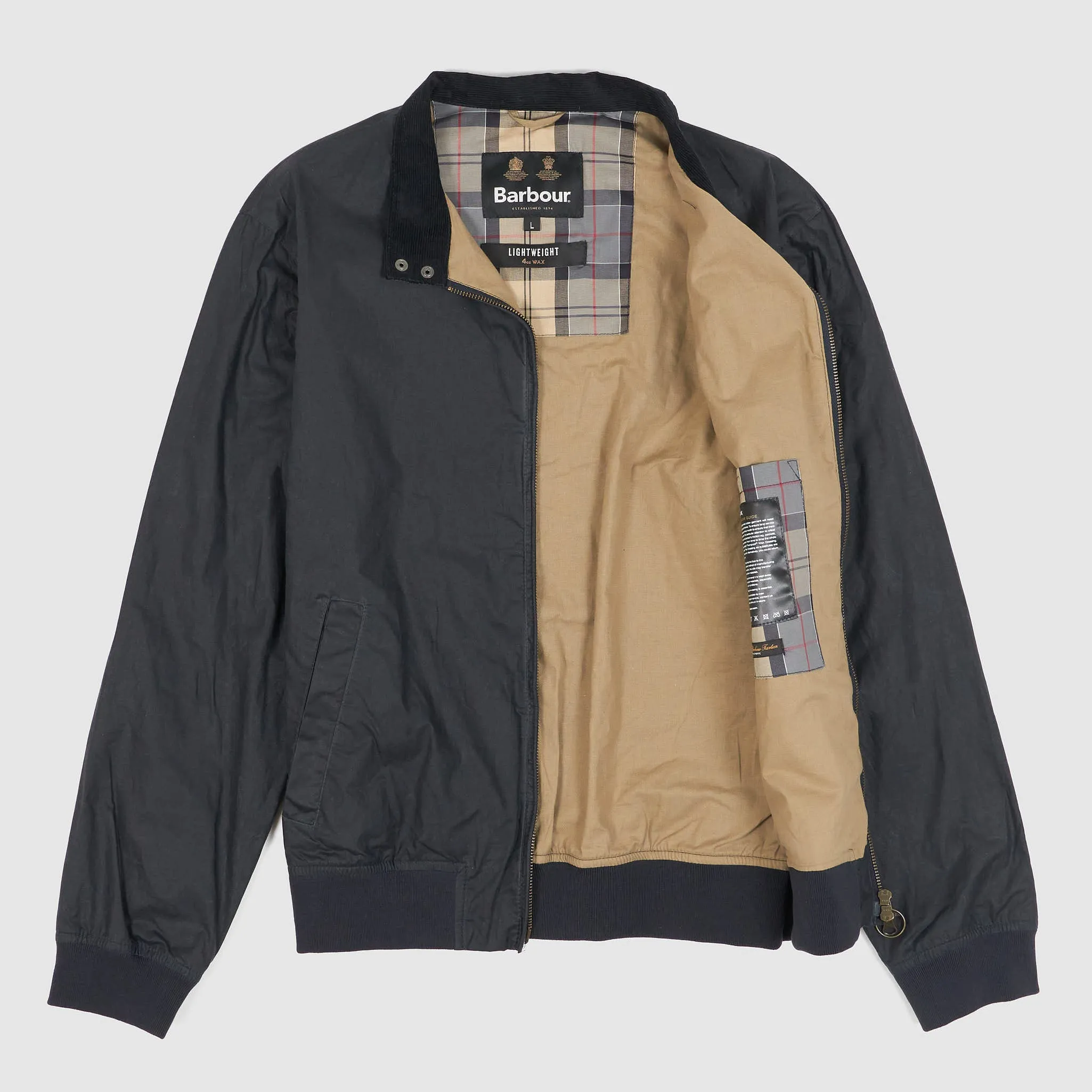 Barbour Lightweight Harrington Jacket sold by DeeCee style product image thumbnail 2