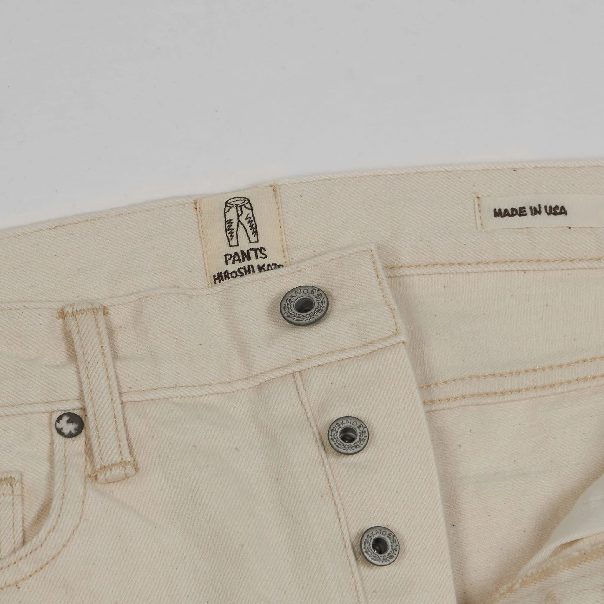 Kato The Pen Slim Slub All Natural Selvage Denim Jeans sold by DeeCee style product image thumbnail 2