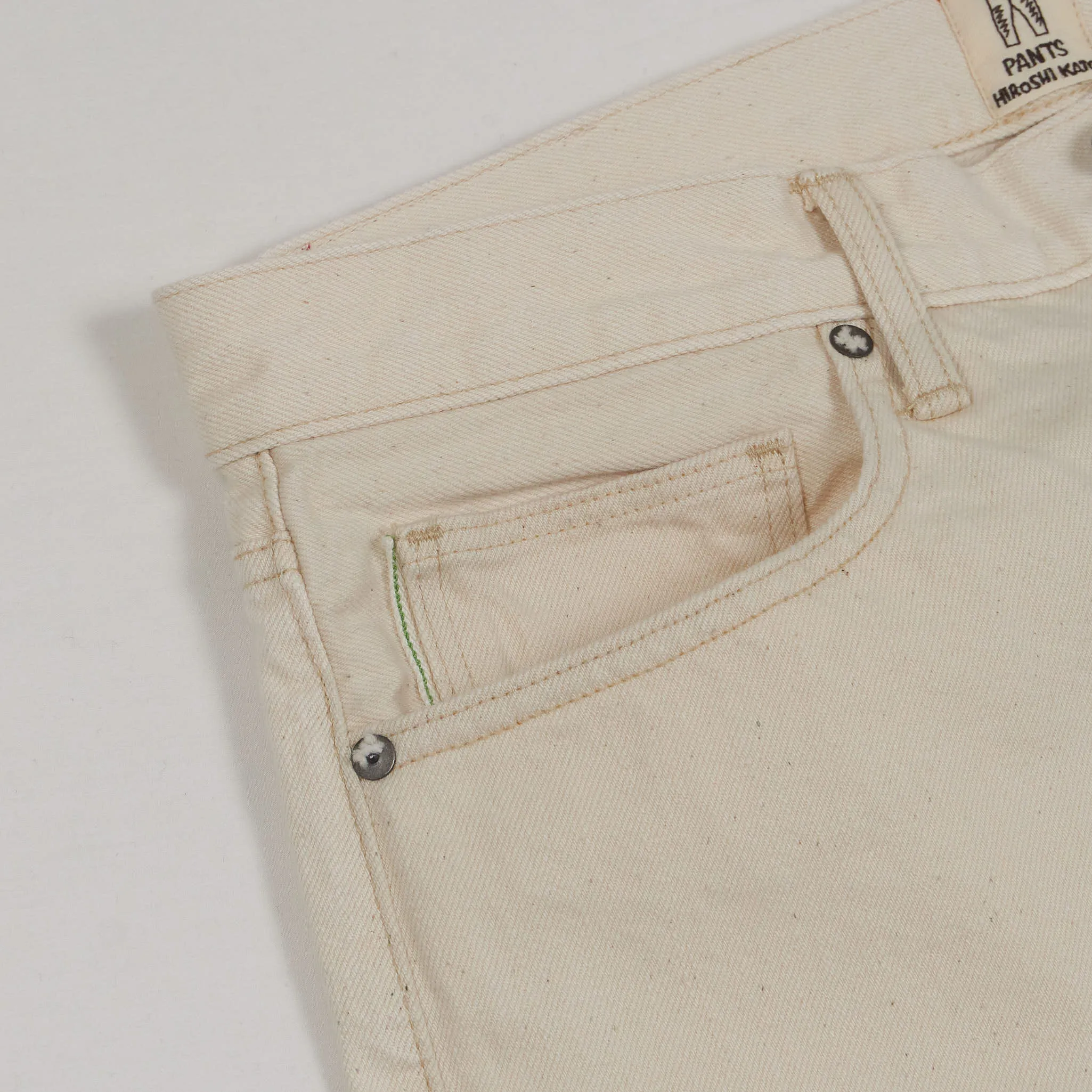 Kato The Pen Slim Slub All Natural Selvage Denim Jeans sold by DeeCee style product image thumbnail 4
